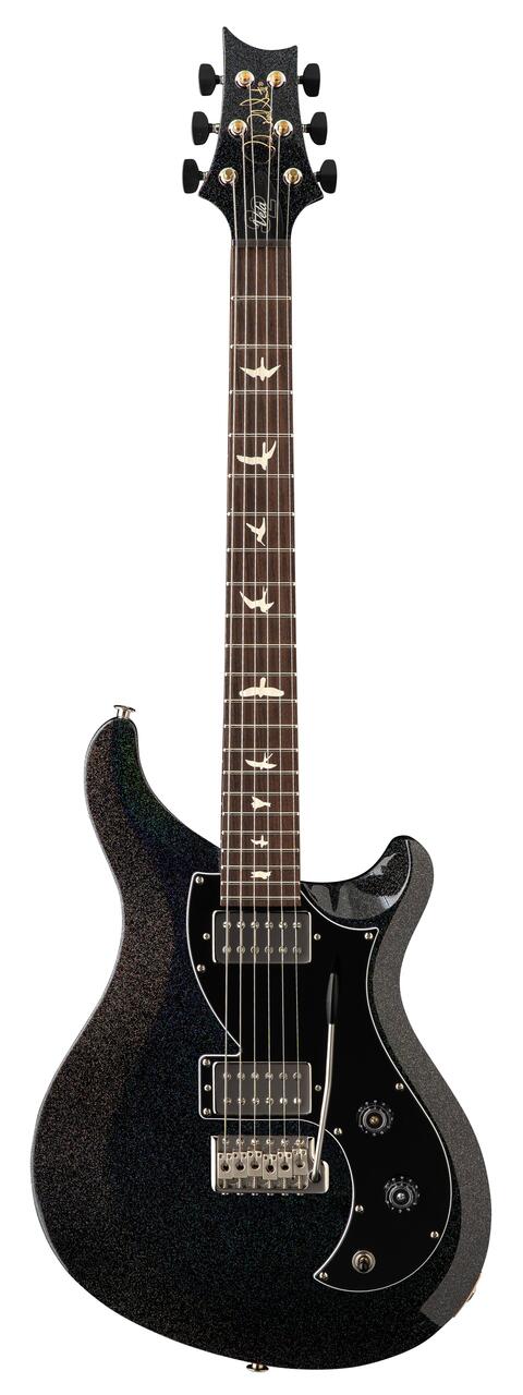 PRS S2 Vela HHT Electric Guitar in Black Rainbow Holoflake - 117118BH-PRS-S2-Vela-HHT-Black-Rainbow-Holoflake-Front.jpg
