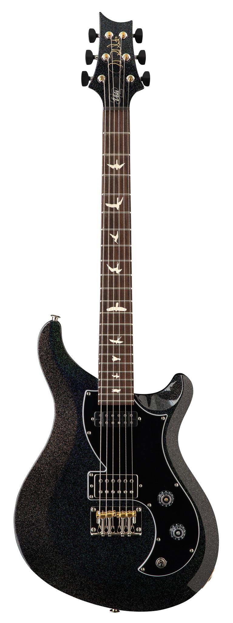 PRS S2 Vela Electric Guitar in Black Rainbow Holoflake - 112825BH-PRS-S2-Vela-Black-Rainbow-Holoflake.jpg
