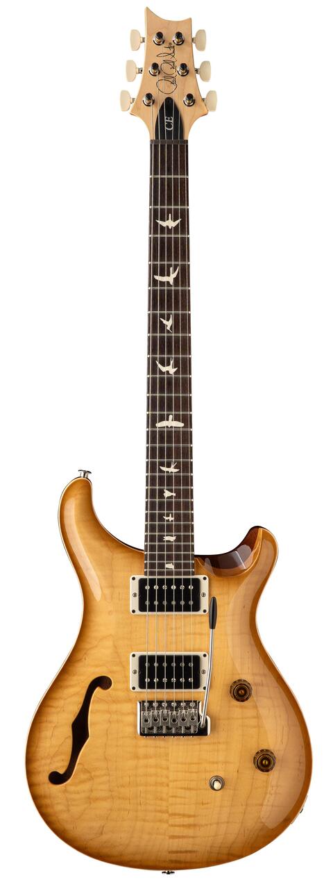 PRS CE 24 Semi-Hollow Electric Guitar in Vintage Natural - 112785VN-PRS-CE-24-Semi-Hollow-Vintage-Natural-Front.jpg