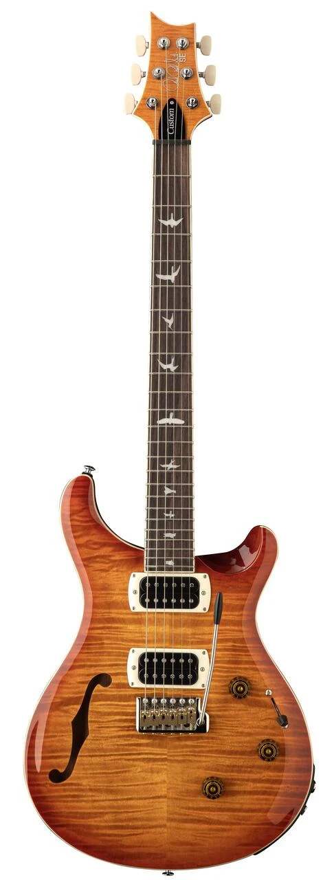 PRS SE Custom 24 Semi-Hollow Piezo Electric Guitar in Vintage Sunburst (2026) - SE Custom 24 Semi-Hollow Piezo Vintage Sunburst.jpg