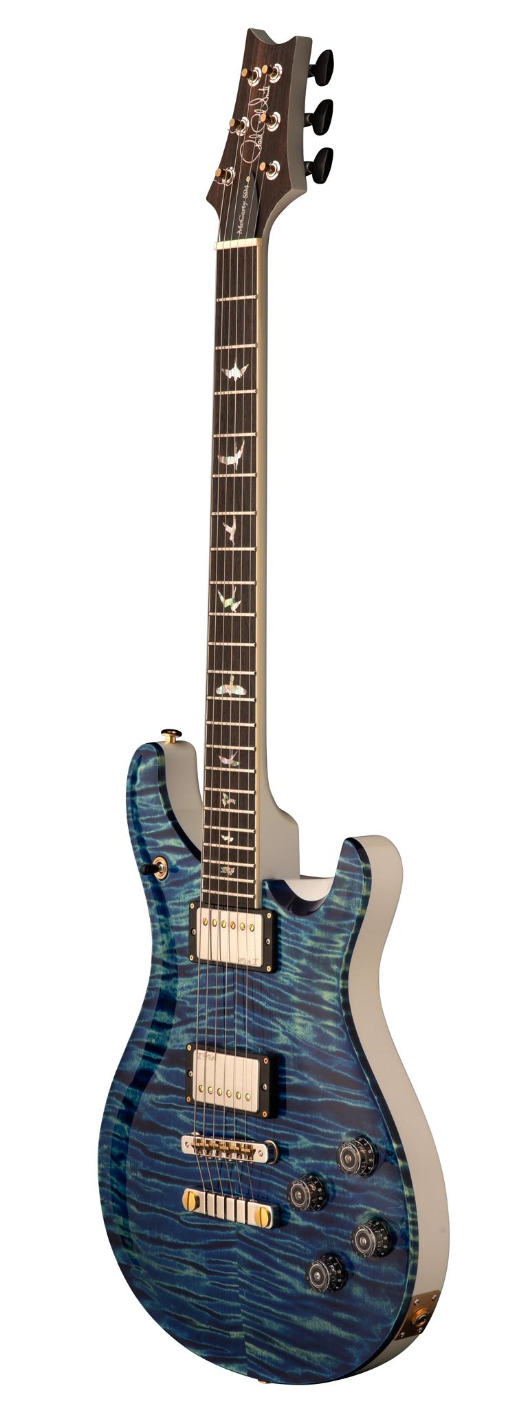 PRS McCarty 594 Electric Guitar in River Blue Pearl - McCarty 594 River Blue Pearl_3quarter.jpg