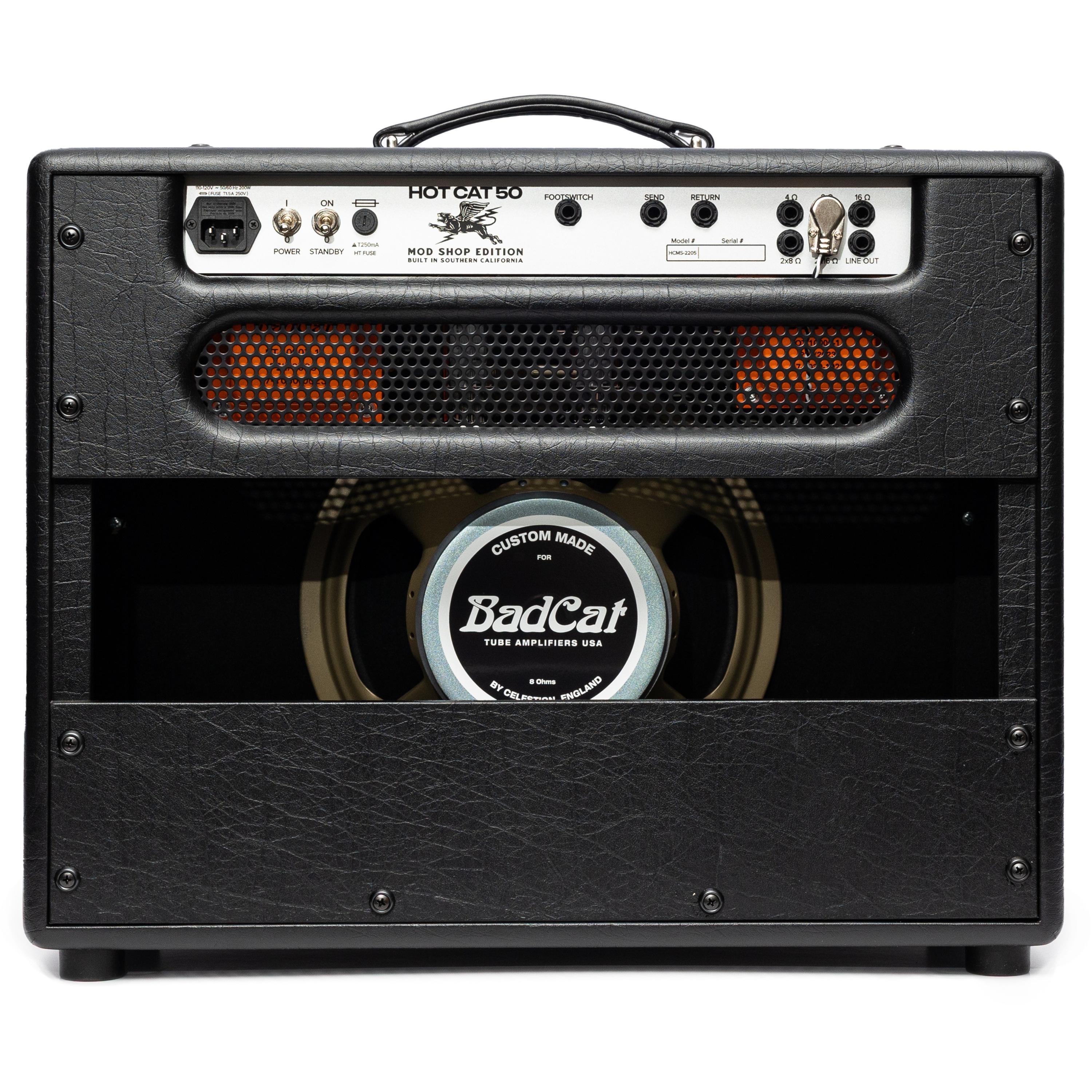 Bad Cat Mod Shop Hot Cat 50W Valve Amp Combo - HC50MS-COMBO-Rear.jpg