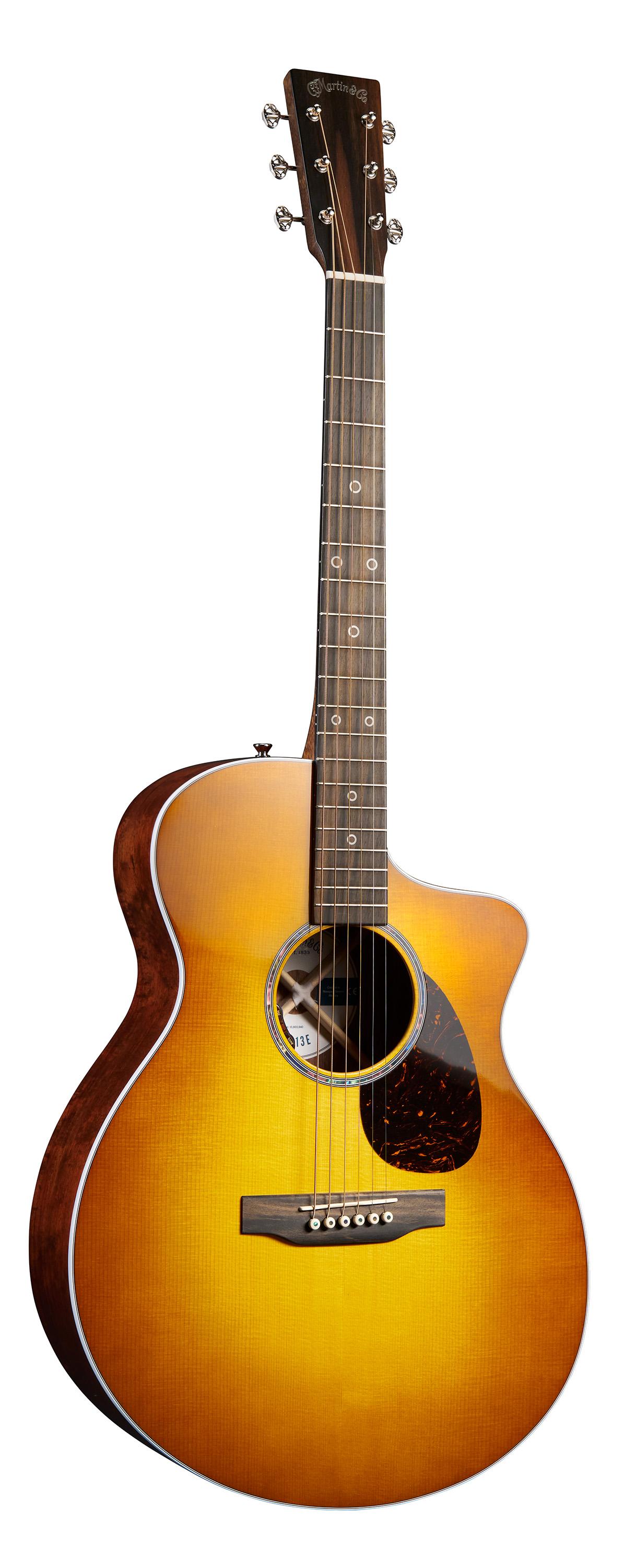 Martin Road Series SC-13E Modern Electro Acoustic Guitar in Modern Burst - 11SC13EMODBURST_f.jpg