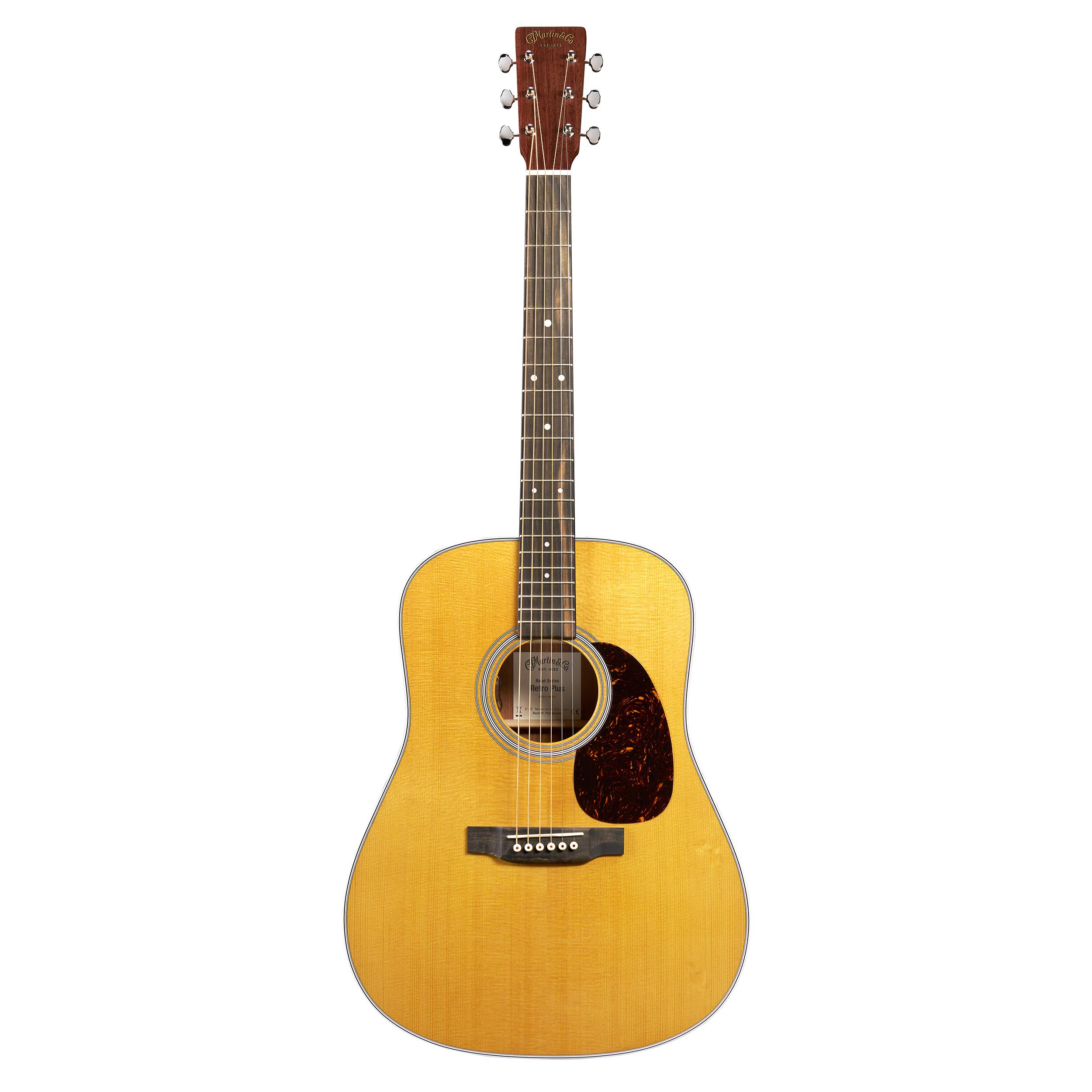 Martin Road Series DE Retro Plus Granadillo Electro Acoustic Guitar - 11DERETROPLUSGRW_Full Front.jpg