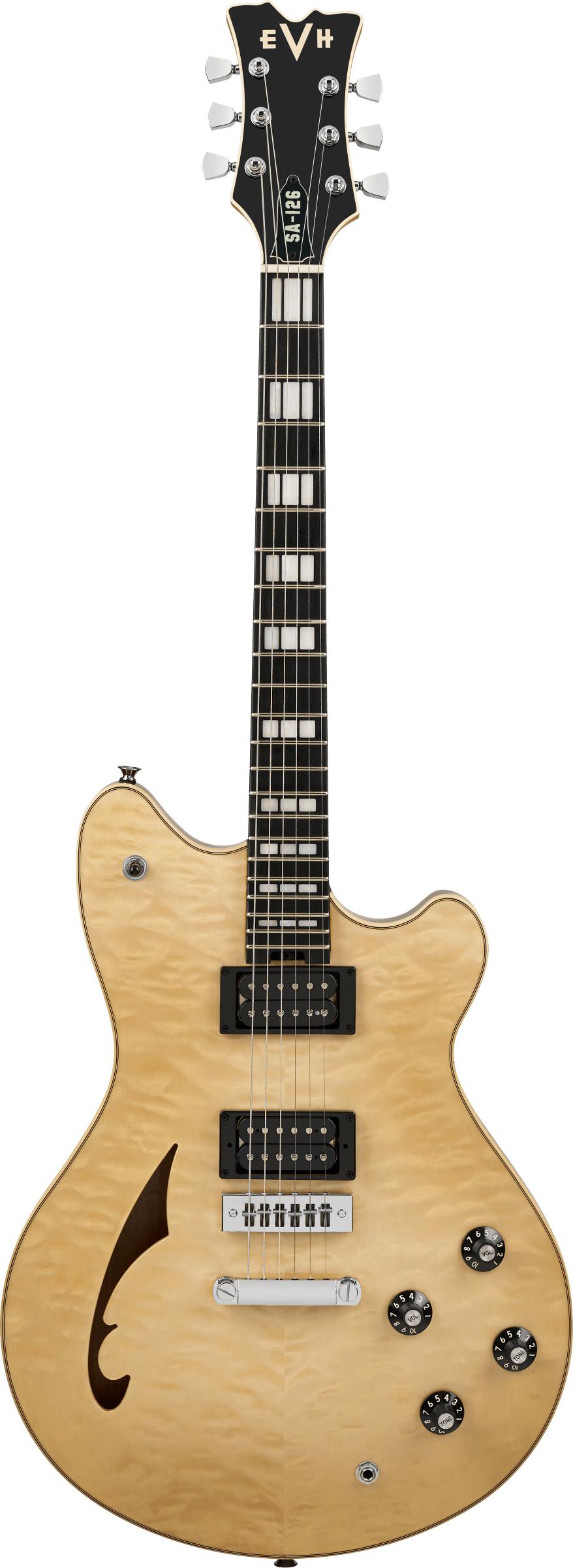 EVH SA-126 Special QM Electric Guitar in El Natural - 5107726875_evh_ins_frt_1_rr.jpg