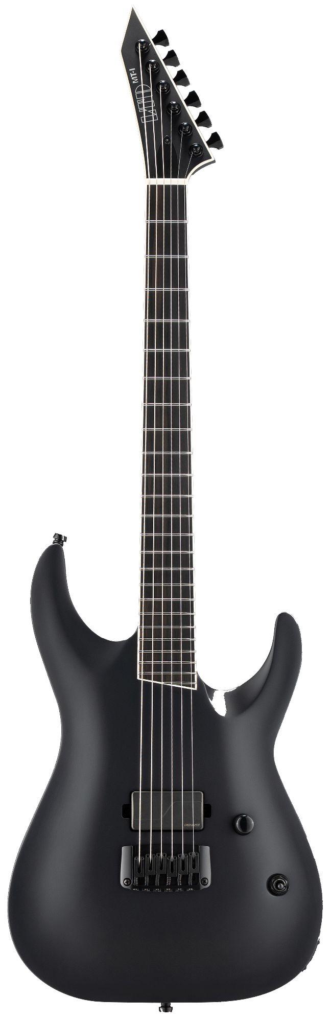 ESP LTD Mick Thomson Signature MT-I Electric Guitar in Black Satin - MT-I_BLKS_FRONT_compressed.jpg
