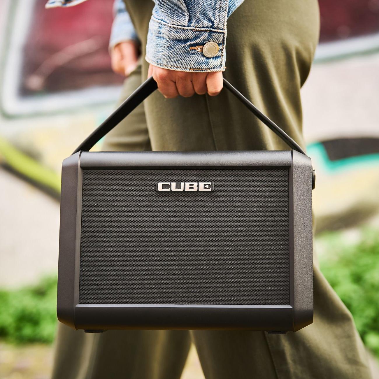Roland CUBE Street Mini Multi-Instrument Battery Amp - Andertons