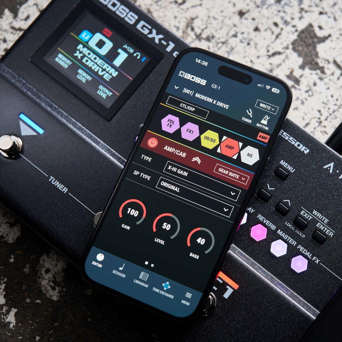 Boss GX-1 Guitar Effects Processor - GX-1-Phone-App.jpg