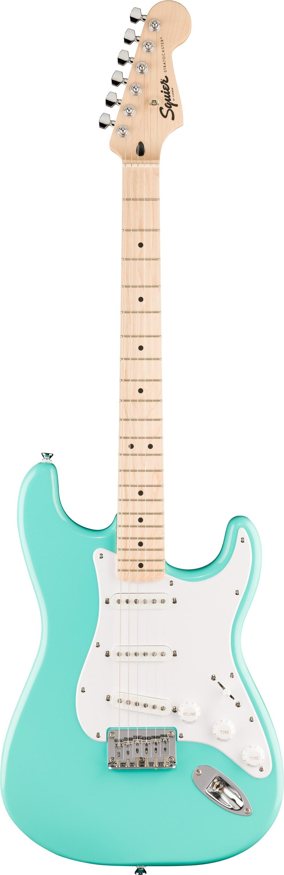 Squier Sonic Stratocaster HT Electric Guitar in Sea Foam Green