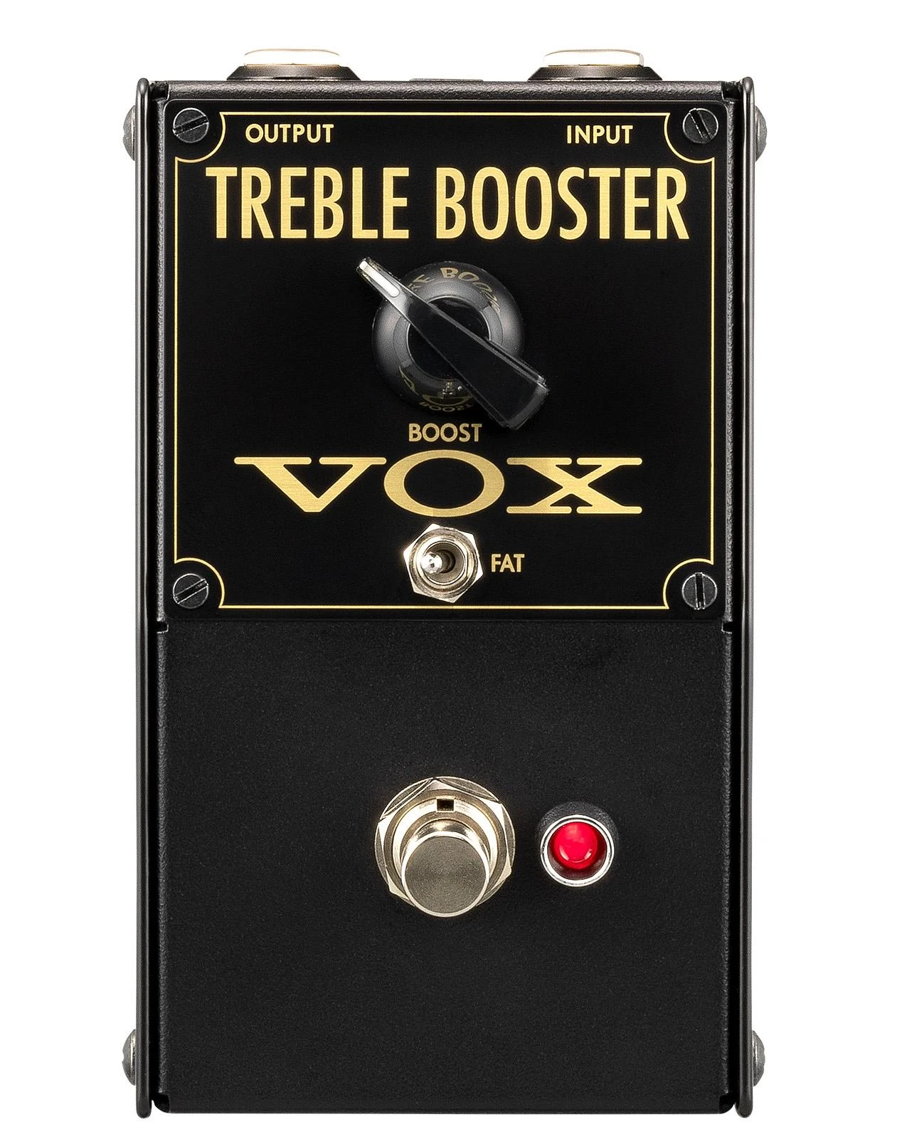 Vox VTB-1 Treble Booster Pedal - VTB-1 Treble Booster Top.jpg