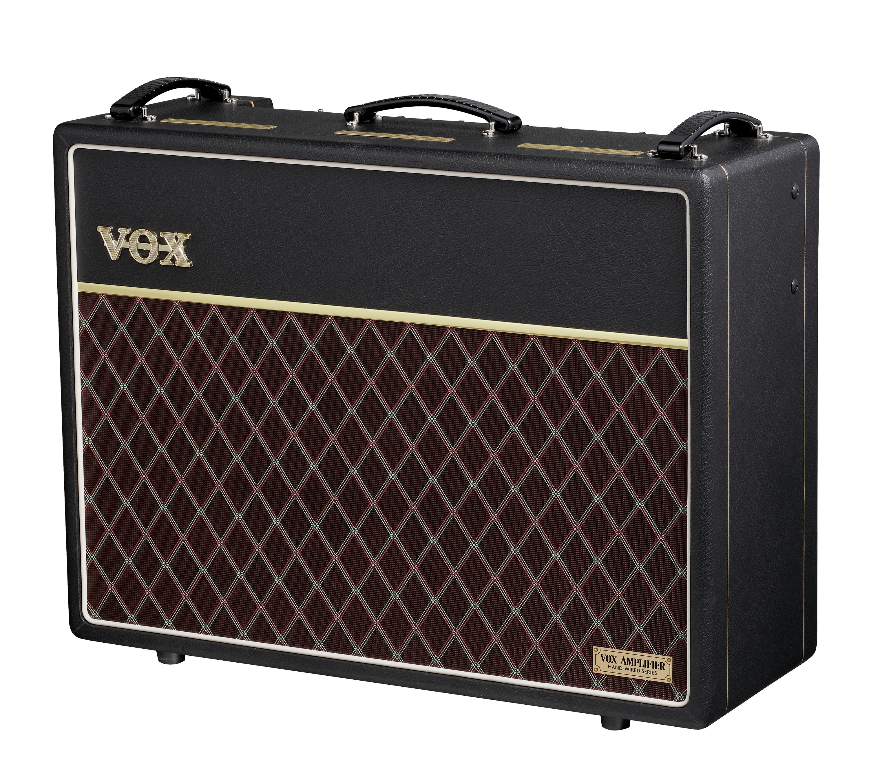 Vox AC30 Hand-Wired Valve Amp Combo with Celestion Greenbacks - AC30HWR2X_web SLANT.jpg