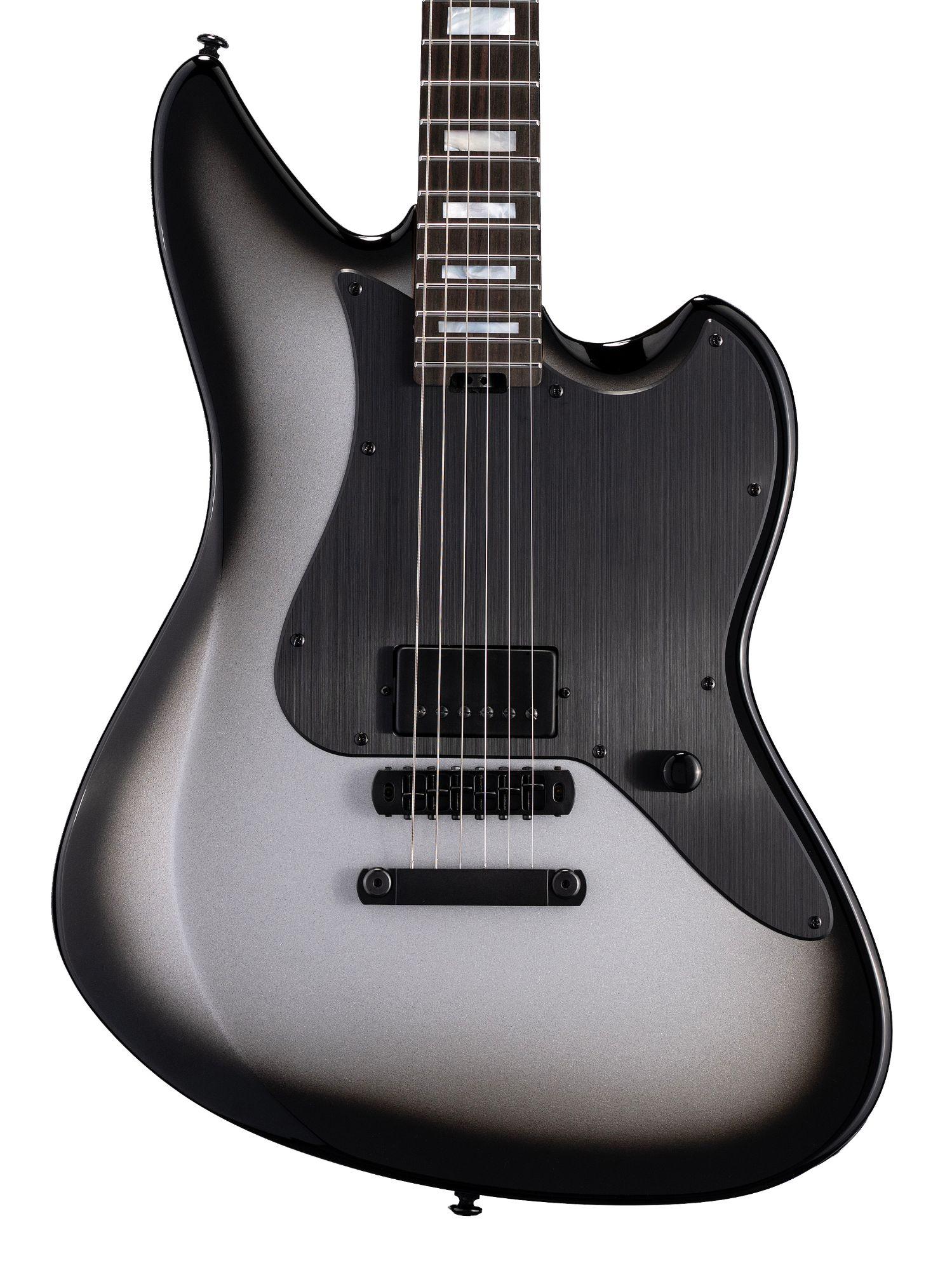 ESP LTD Joe Duplantier Signature JD-I Electric Guitar in Silver Sunburst - JD-1_SSB_FRONT-hero_compressed.jpg