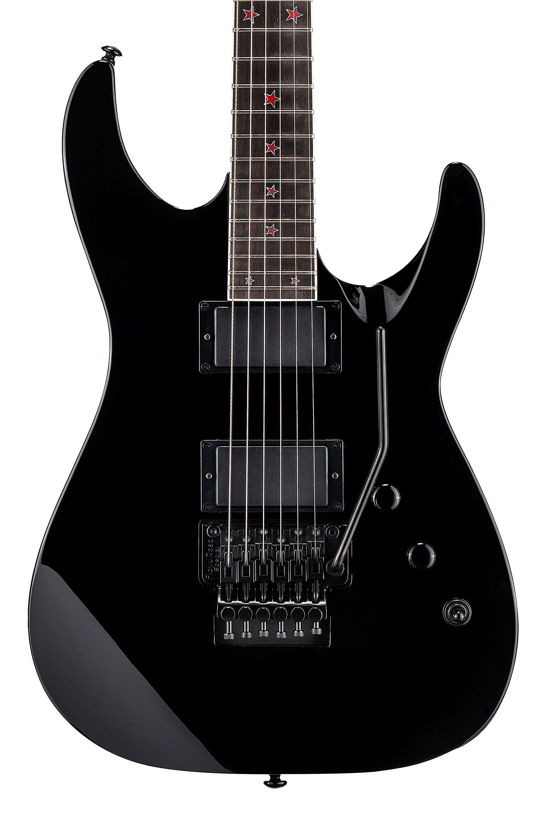 ESP LTD Jeff Hanneman Signature JH-200 CTM Electric Guitar in Black - JH-200CTM_BLK_FRONT-hero.jpg