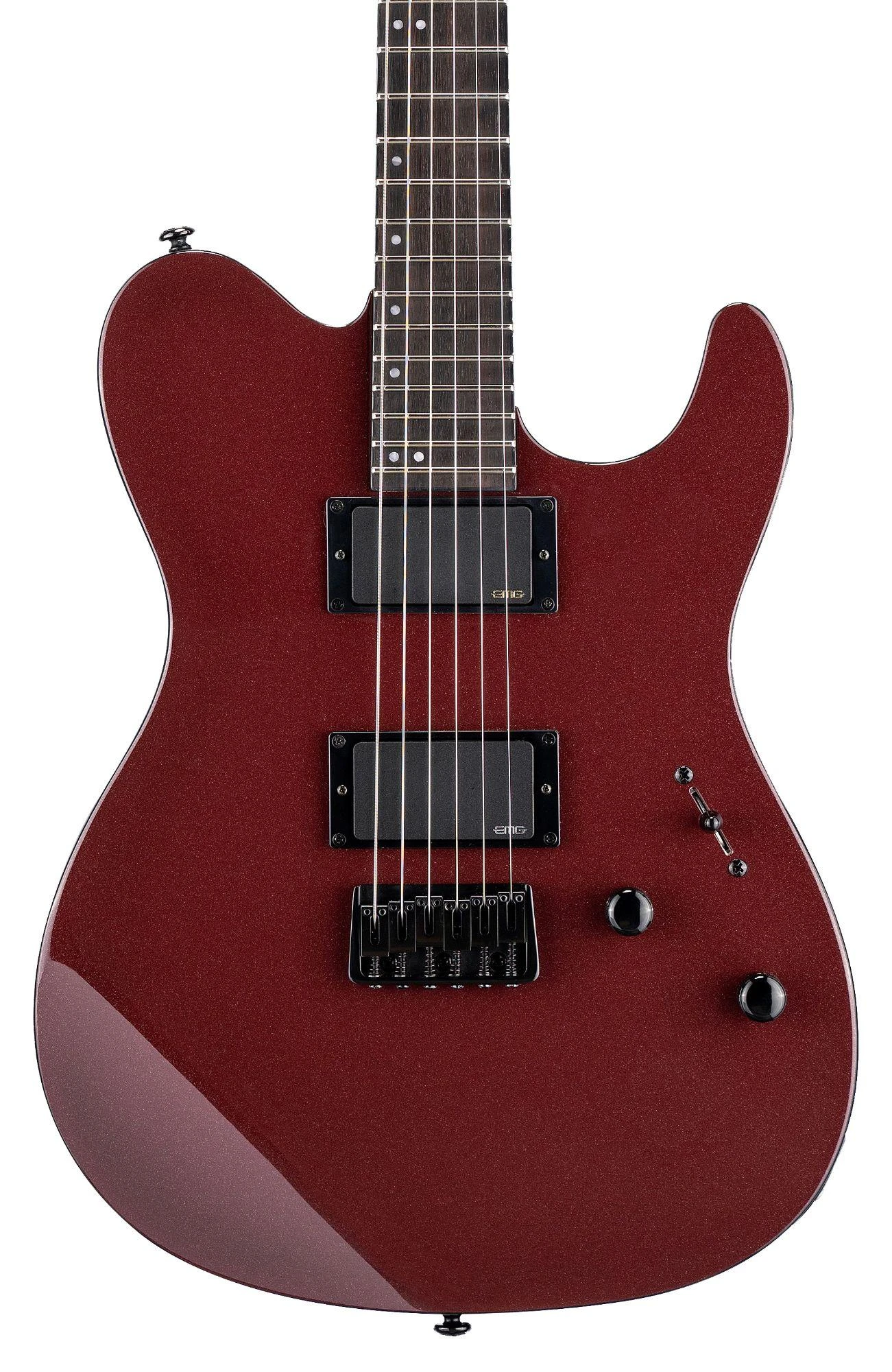 ESP LTD TH-400 Electric Guitar in Scarlet Metallic - TH-400_SCM_FRONT-hero_compressed.jpg