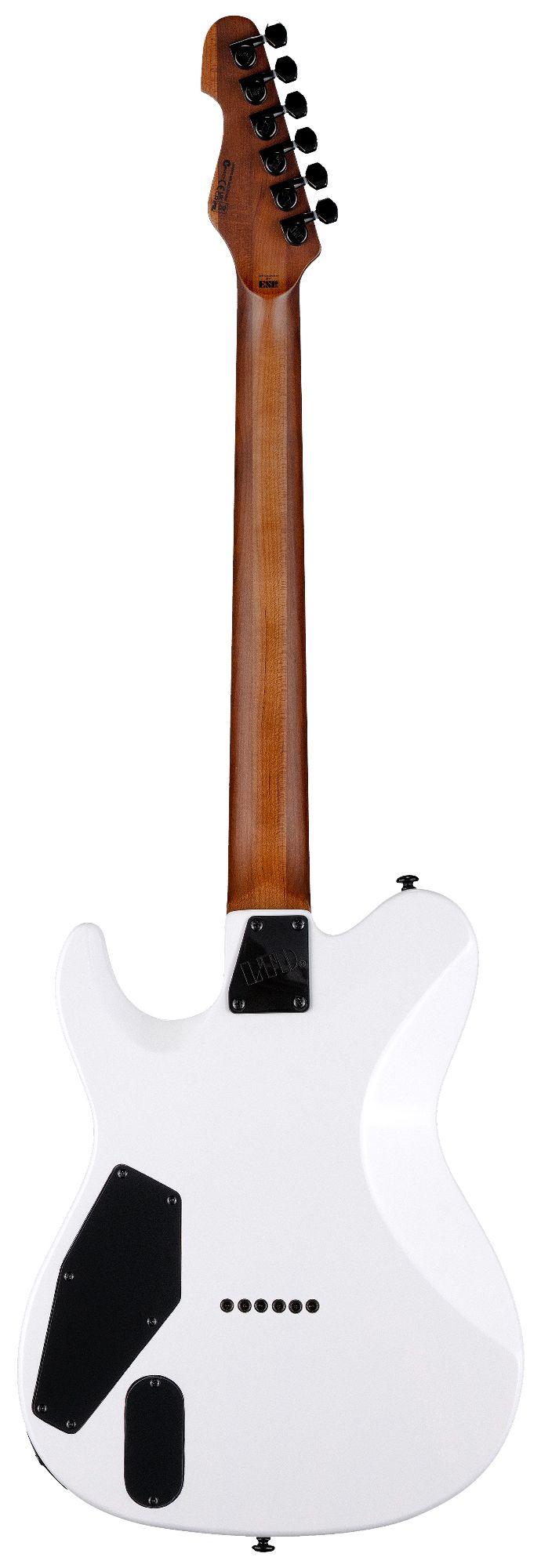 ESP LTD TH-1000 Electric Guitar in Snow White - TH-1000_SW_BACK_compressed.jpg