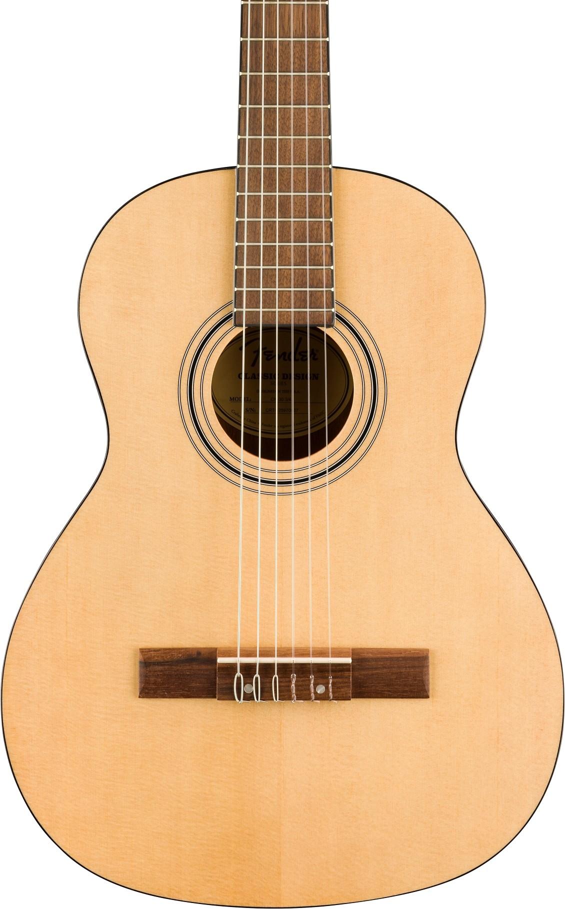Fender Classic Design CN-30 3/4 Size Nylon-String Classical Guitar in Natural - 0973000121_1.jpg