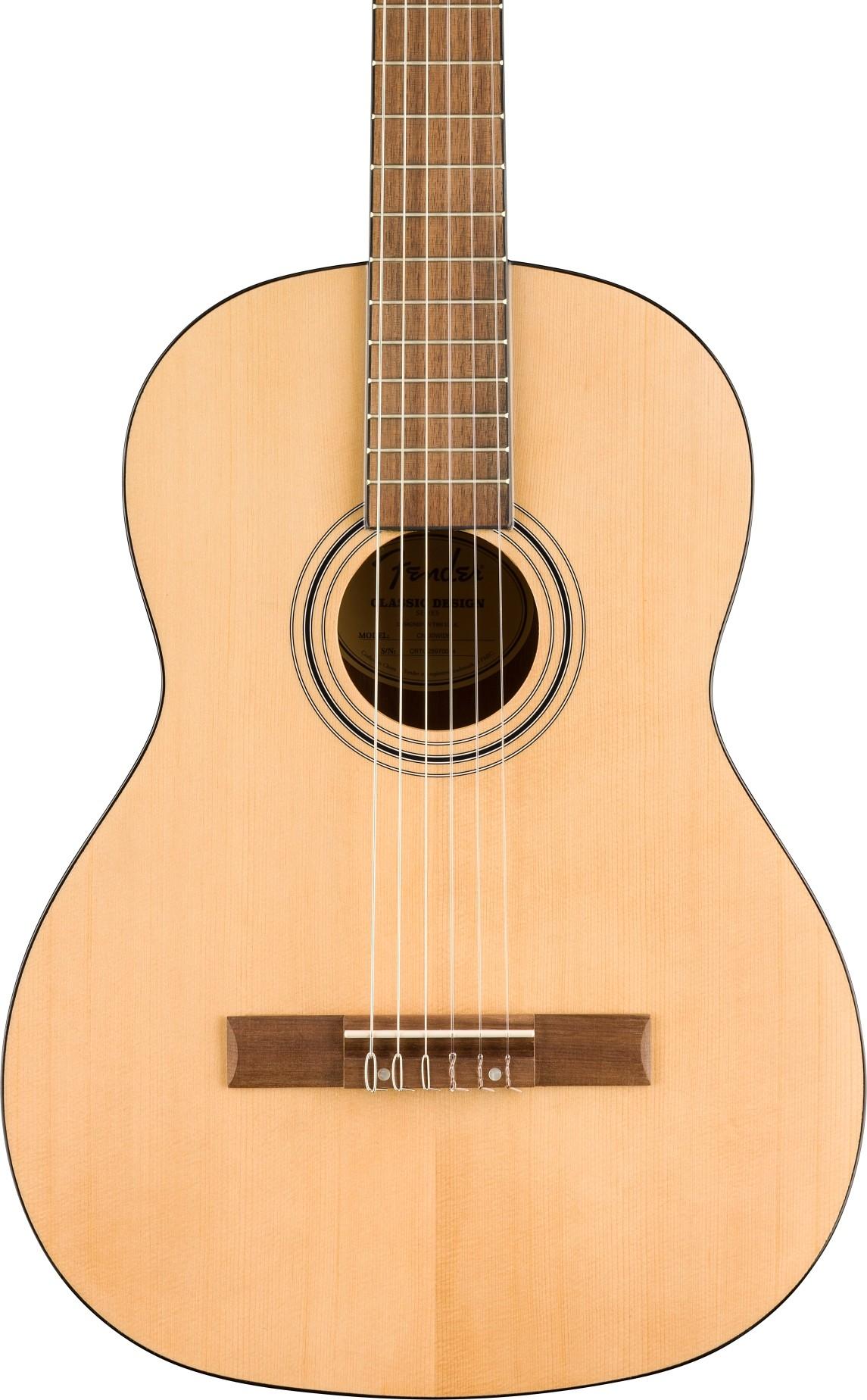 Fender Classic Design CN-30WN Nylon-String Classical Guitar in Natural - 0973060921_7.jpg
