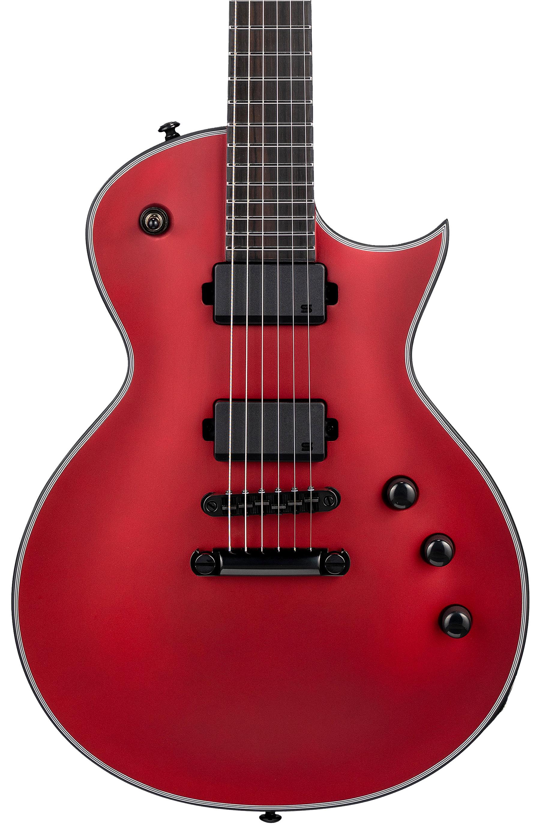 ESP LTD EC-1000 Electric Guitar in Candy Apple Red Satin - EC-1000_CARS_FRONT-hero.jpg