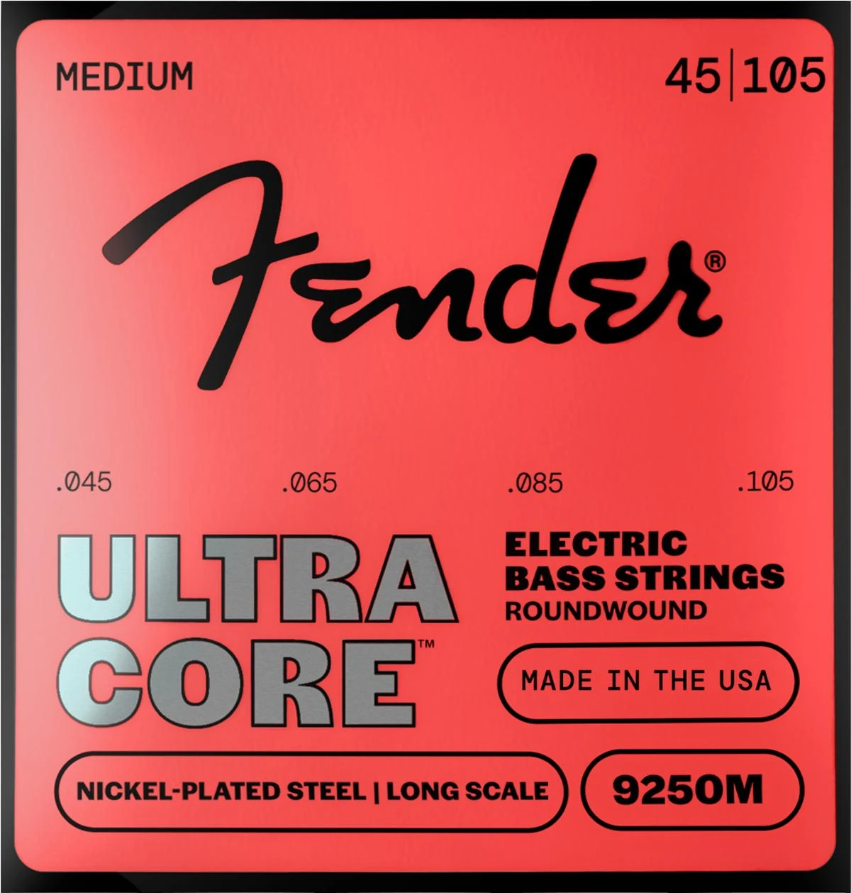 Fender UltraCore 9250 Nickel-Plated Steel Bass Strings 45-105 - 0737250706-1.jpg