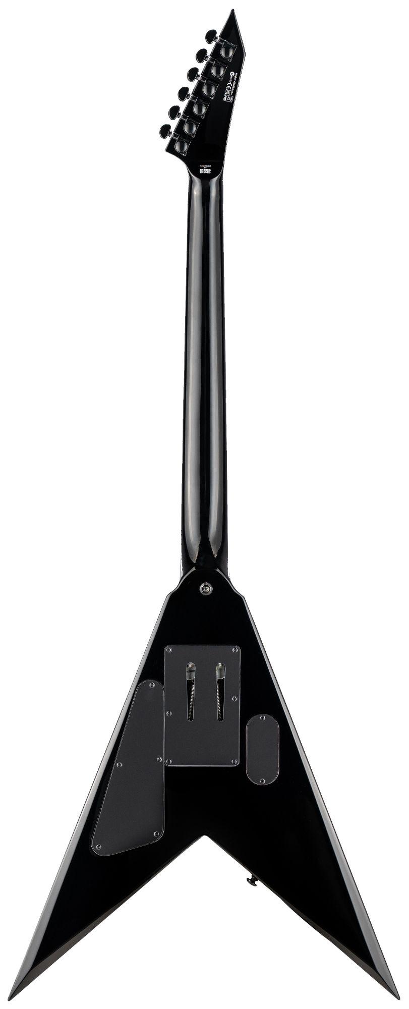 ESP LTD NV-1000 Electric Guitar in Black - NV-1000_BLK_BACK_compressed.jpg