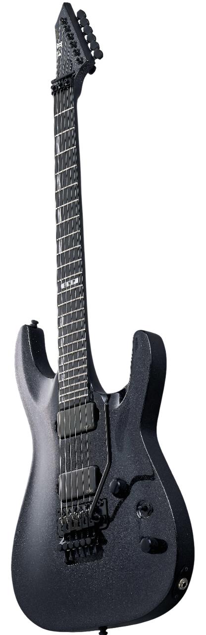 ESP E-II Horizon FR-II Electric Guitar in Gun Metallic Black - 10024211-Angle.jpg