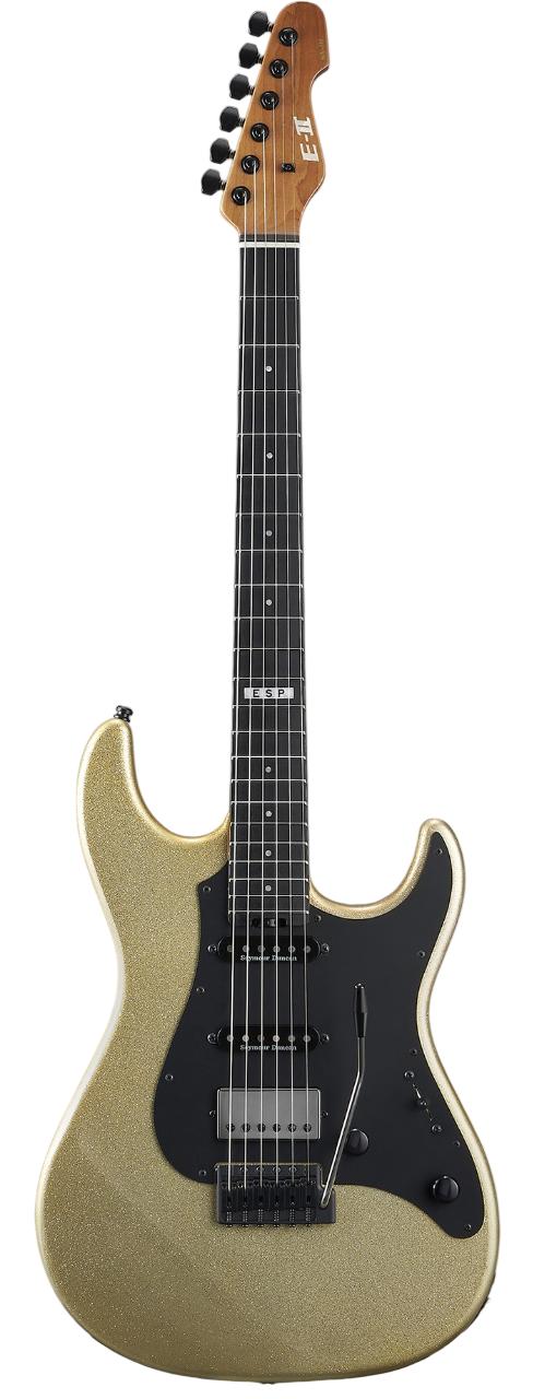ESP E II SN-III Flicker in Champaigne Gold Satin - Andertons Music Co.