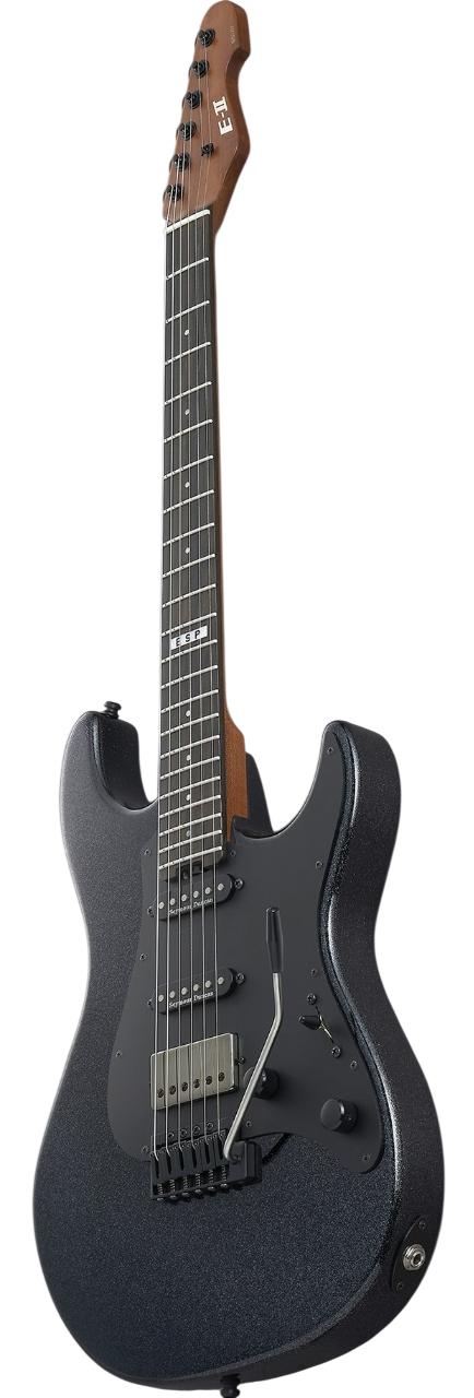 ESP E-II SN-III Snapper Electric Guitar in Gun Metallic Black