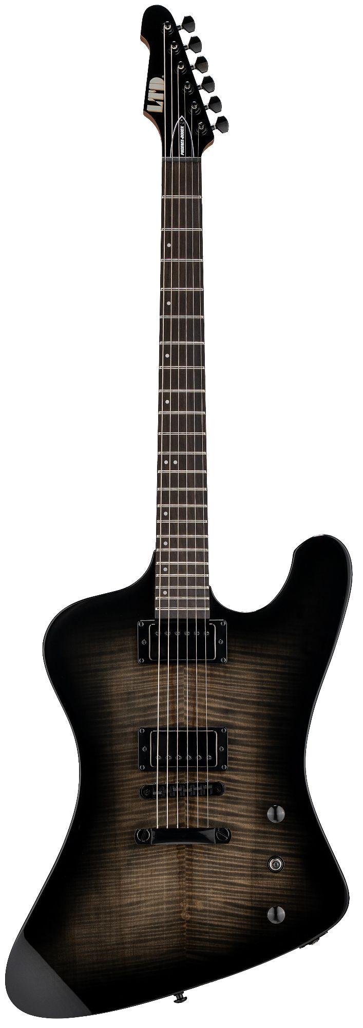ESP LTD PHOENIX-200DX Electric Guitar in Black Burst - PHOENIX-200DX_BLKB_FRONT_compressed.jpg