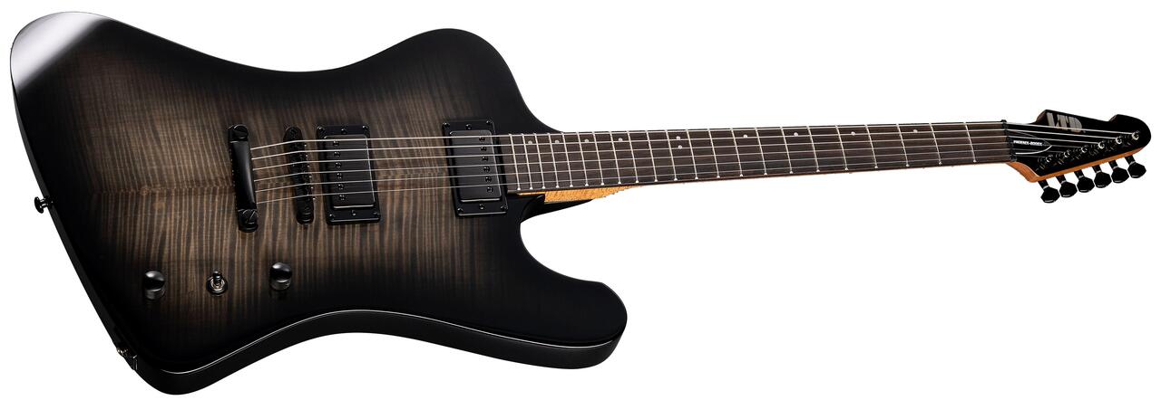 ESP LTD PHOENIX-200DX Electric Guitar in Black Burst - PHOENIX-200DX_BLKB_ANGLED_compressed.jpg
