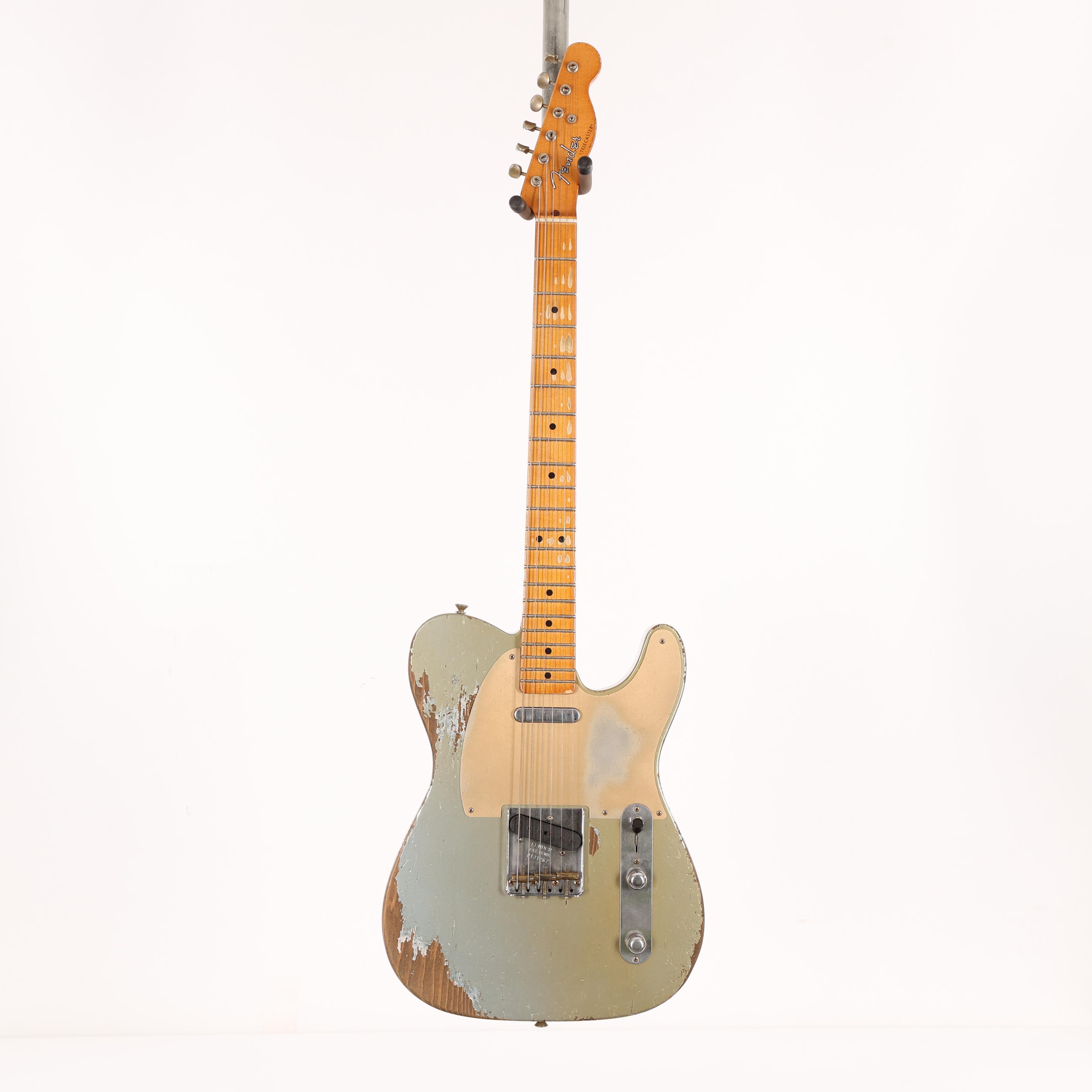 Second Hand Fender Custom Shop Levi Perry Masterbuilt Tele in Faded Aged Ice Blue - SOR01853 (3).jpg