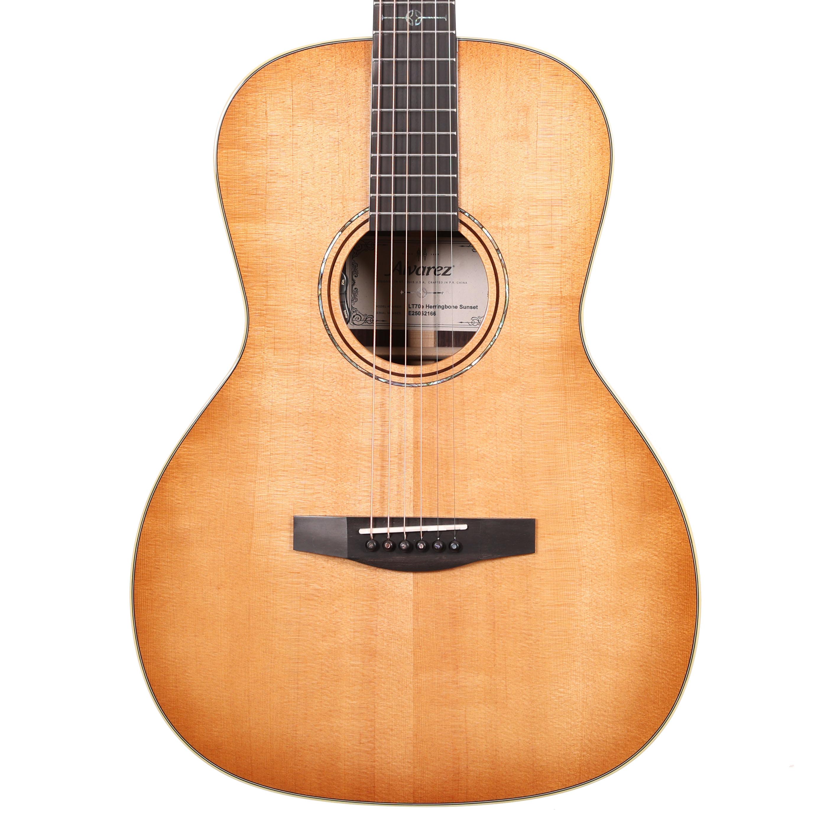 B Stock : Alvarez LT70e Laureate 000-12 Acoustic Electric Herringbone Sunset 001 - B-LT70EHS-0001 (2).jpg
