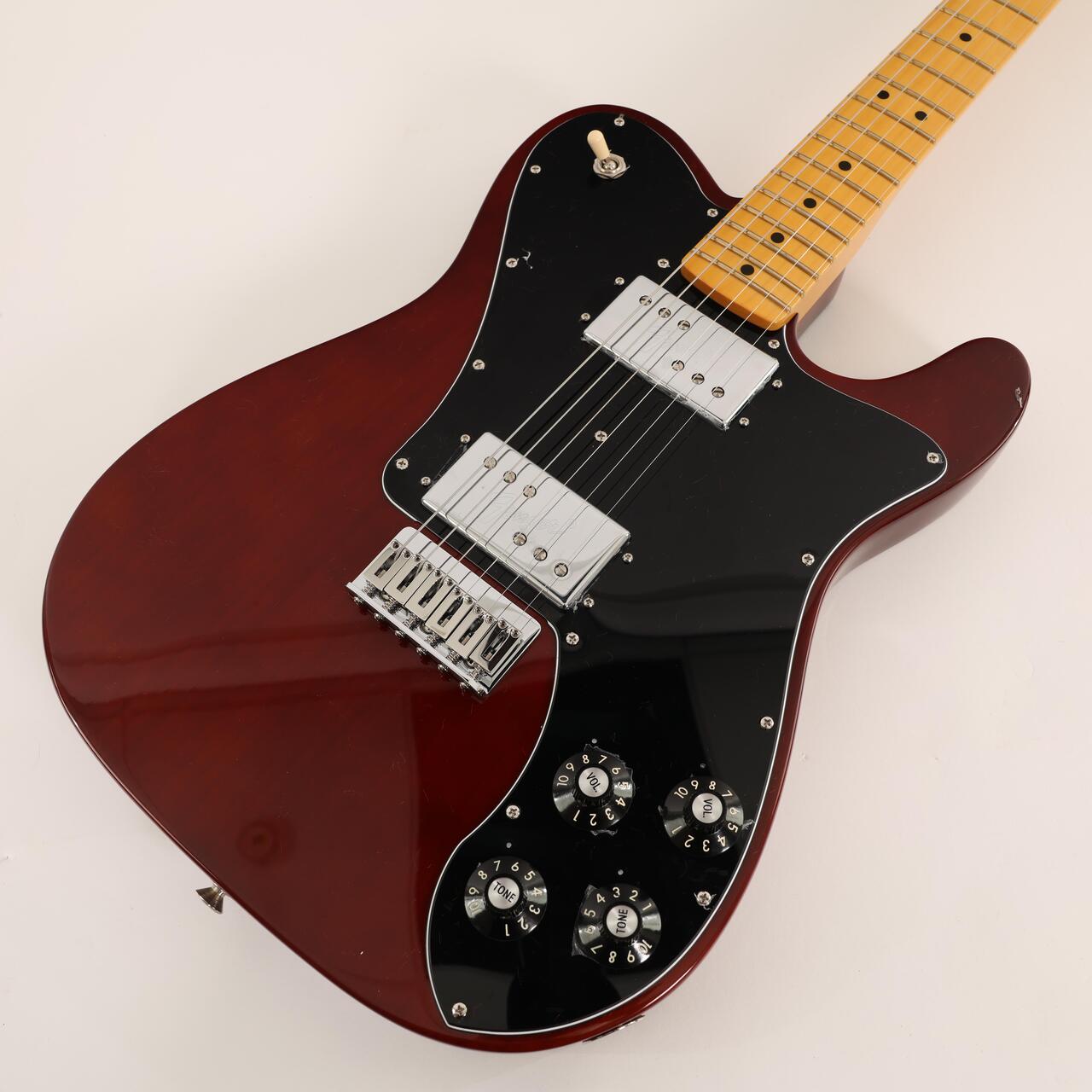 B Stock : Fender American Vintage II 75 Tele Deluxe Maple Neck Mocha 002 - B-011033282-0002 (7).jpg