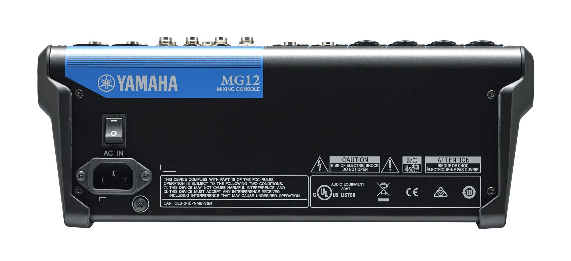 Yamaha MG12 12-Channel Mixing Desk - Andertons Music Co.