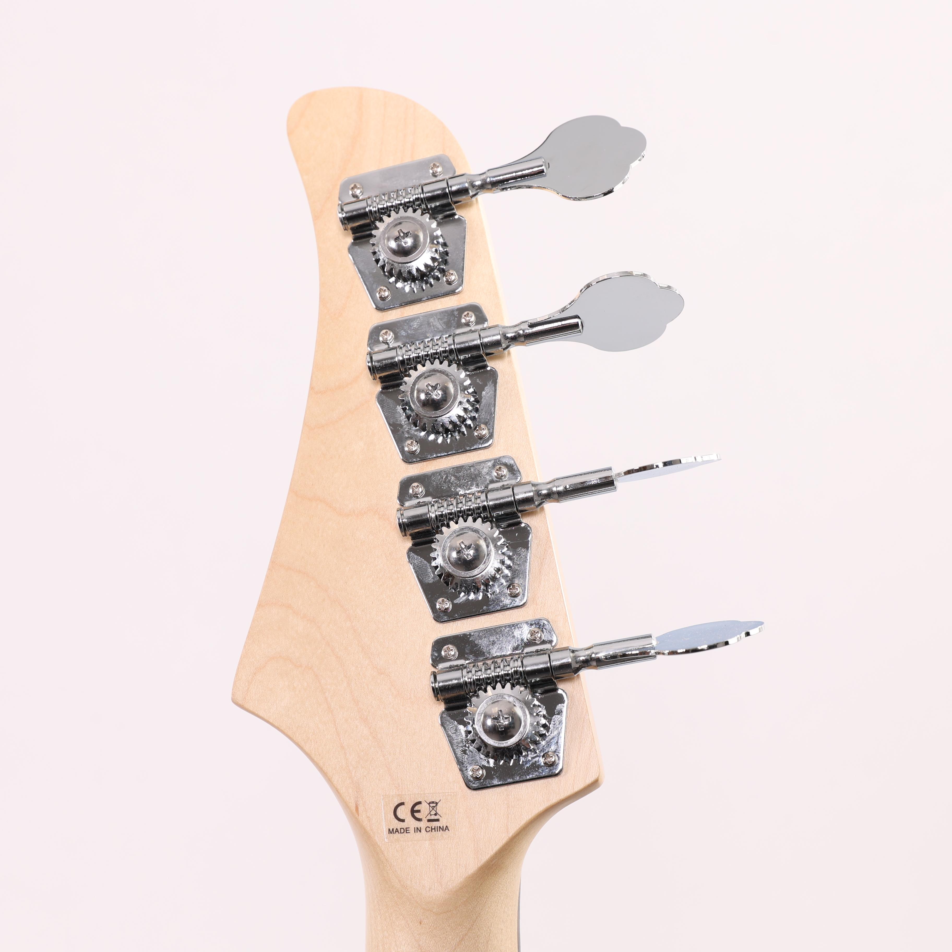 B Stock : Eastcoast PJ4 Electric Bass in Black Rosewood Fretboard 011 - B-EC-GP200--0011 (7).jpg