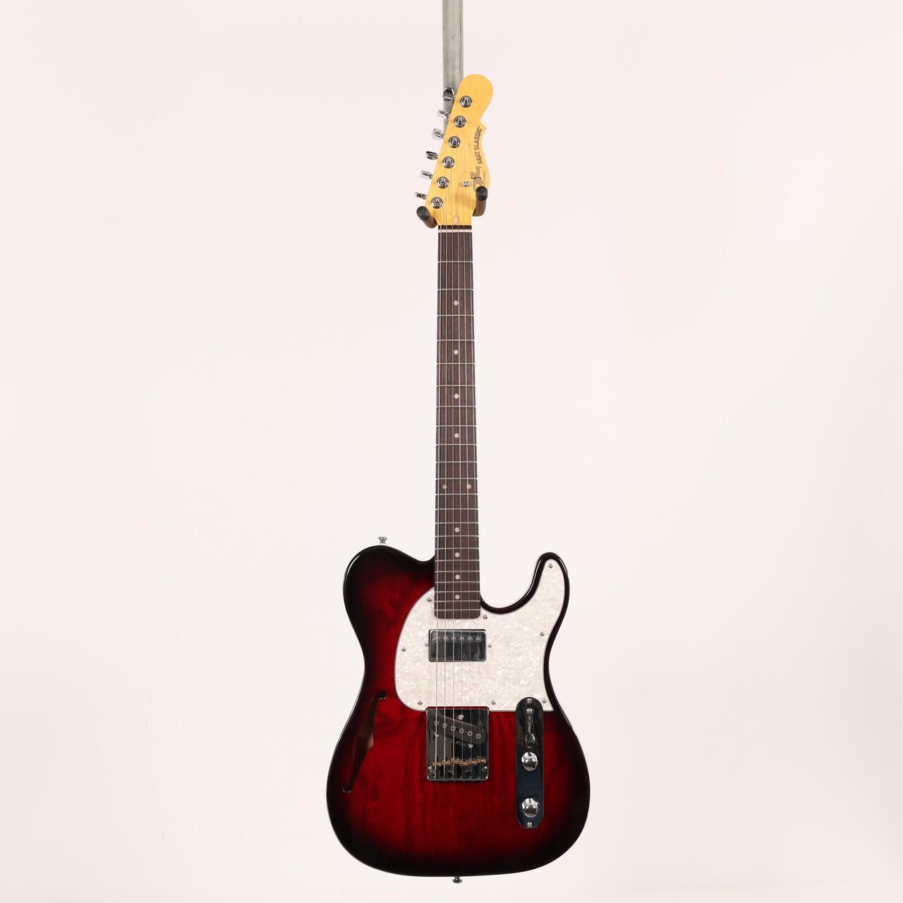 B Stock : G&L Tribute ASAT CL Bluesboy SH Solid Body Redburst 001 - B-TIEACB-S7-0001 (3).jpg