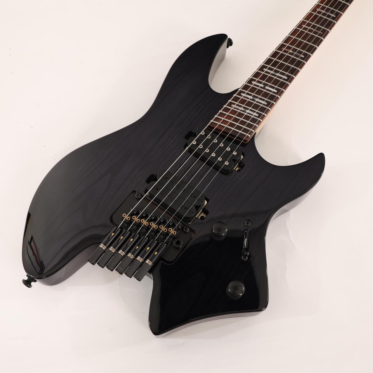 B Stock : Sire X6 Headless 6-String Electric Guitar in Transparent Black 001 - B-X66TBL-0001 (7).jpg