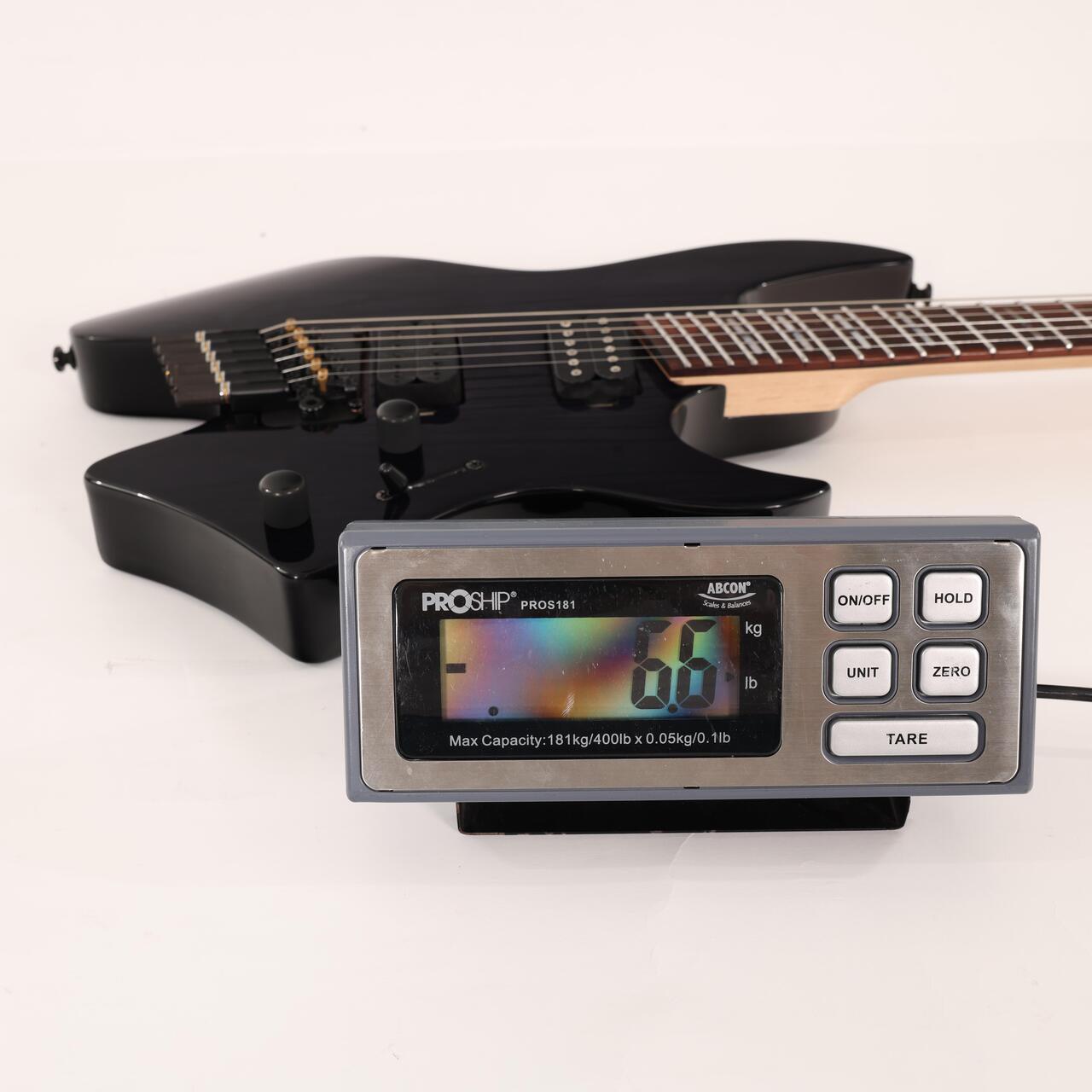 B Stock : Sire X6 Headless 6-String Electric Guitar in Transparent Black 001 - B-X66TBL-0001 (6).jpg