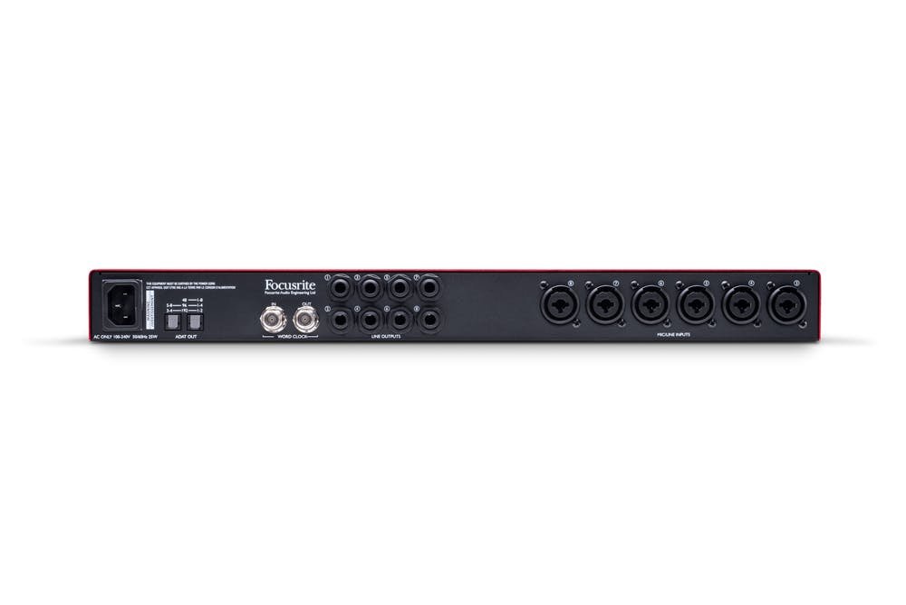 Focusrite Scarlett Octopre Preamp Unit - 129258-Scarlett-OctoPre_rear_LR.jpg
