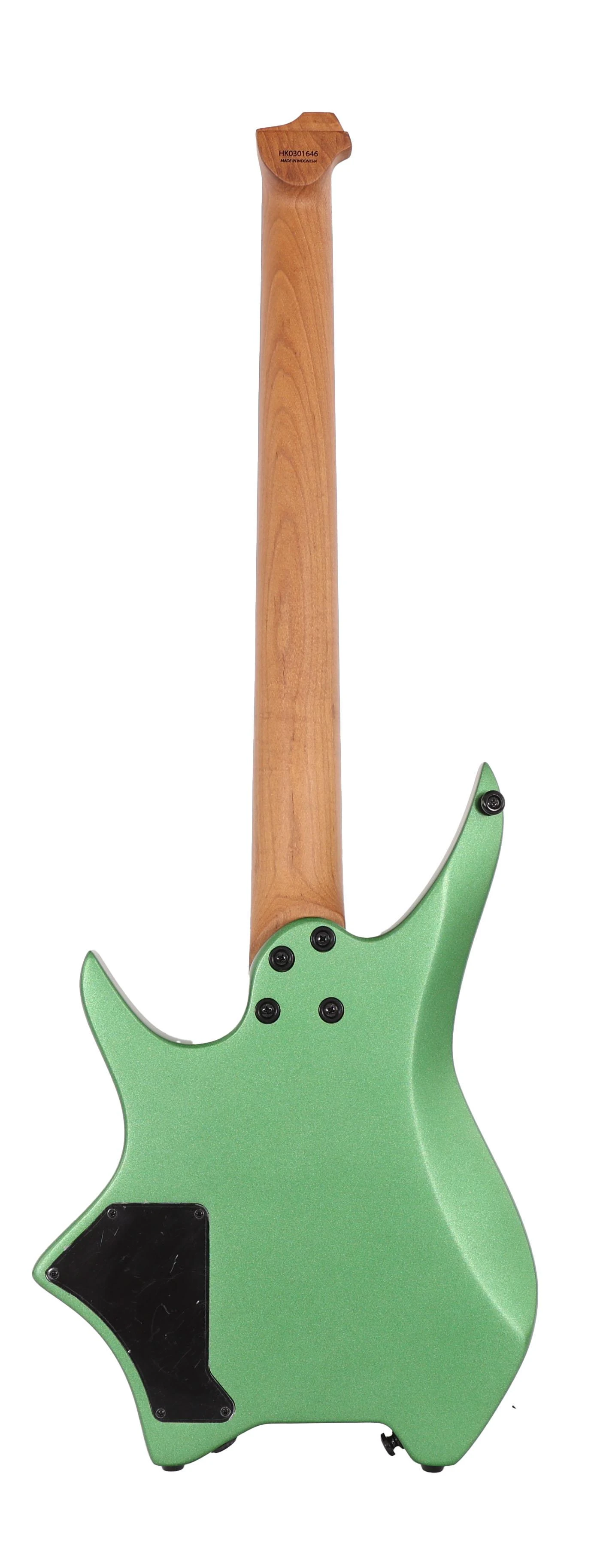B Stock : Hils HN3 Headless Guitar in Satin Metallic Emerald Green 005 - B-HN3SMEG-0005 (5).jpg