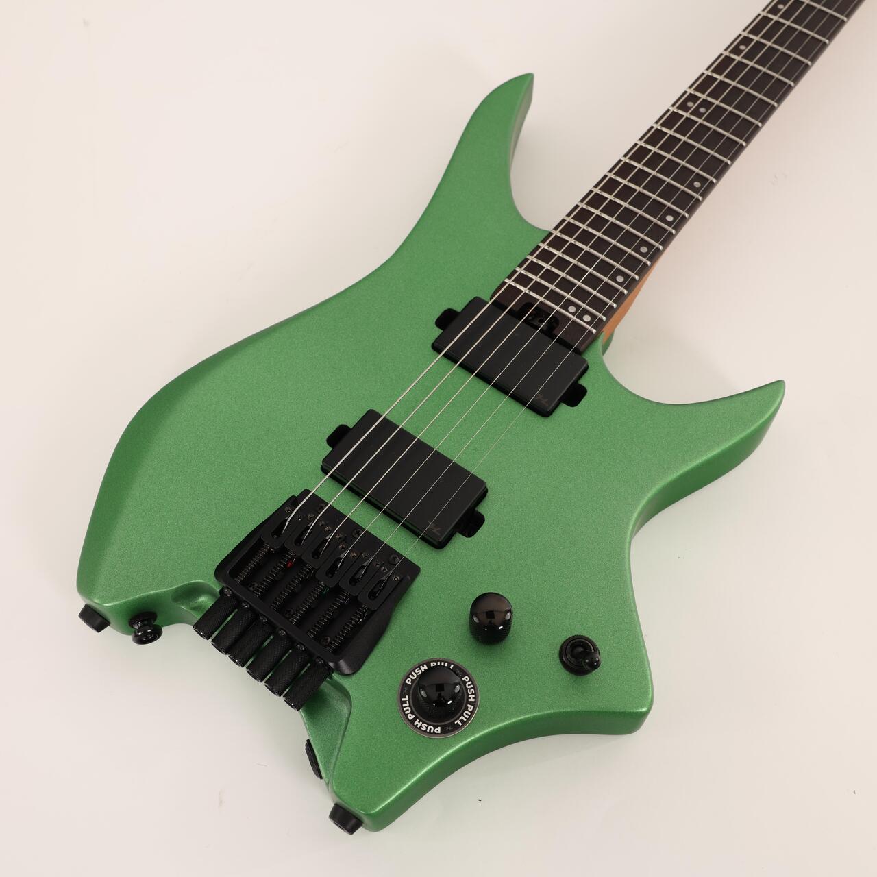 B Stock : Hils HN3 Headless Guitar in Satin Metallic Emerald Green 003 - B-HN3SMEG-0003 (7).jpg