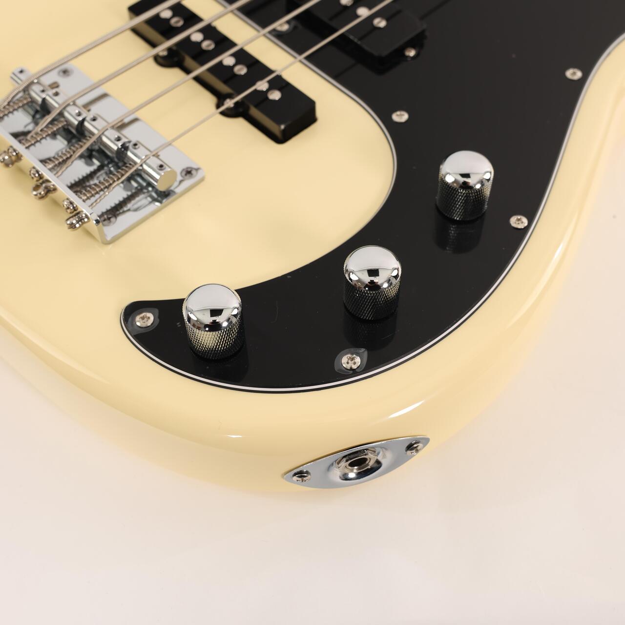 B Stock : Eastcoast PJ4 Electric Bass in Vintage White Black Guard Rosewood Fretboard 002 - B-EC-PJ4-VT-0002 (9).jpg