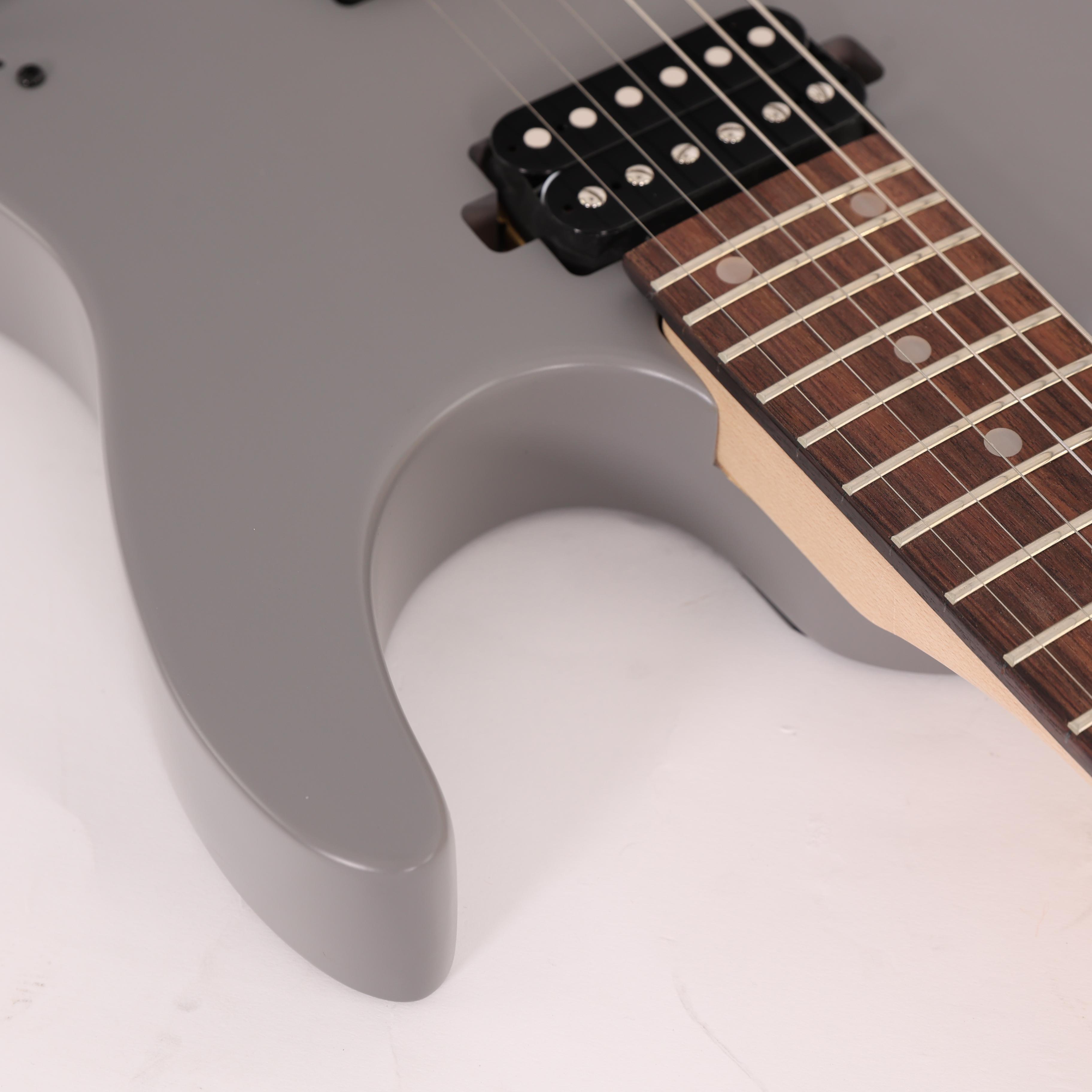 B Stock : Eastcoast MT1 Electric Guitar in Satin Stone Grey Rosewood Fretboard 001 - B-EC-MT1-SG-0001 (13).jpg