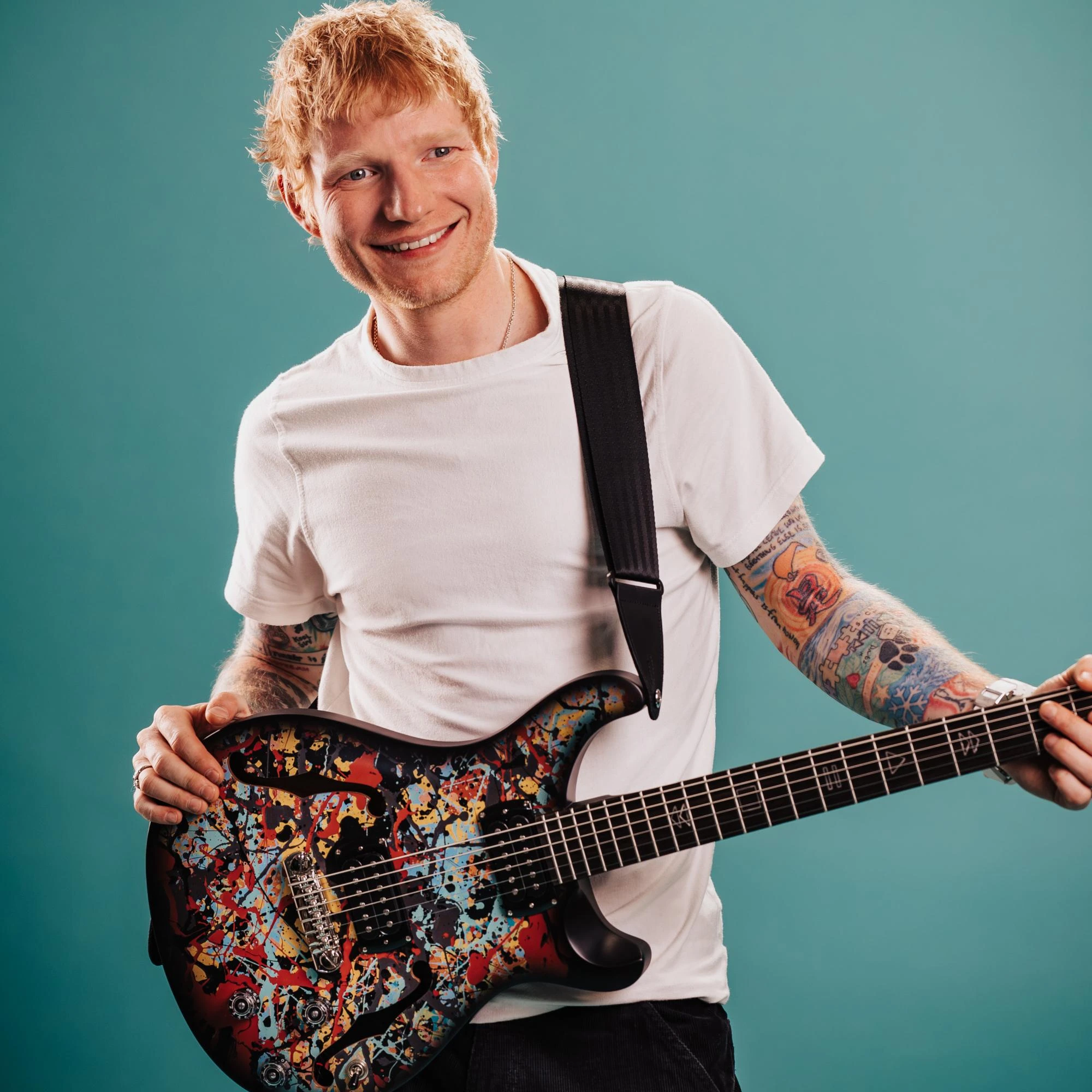 PRS SE Ed Sheeran Hollowbody I Piezo Baritone Electric Guitar in Cosmic Splash - 116657ES-Ed-Sheeran.jpg