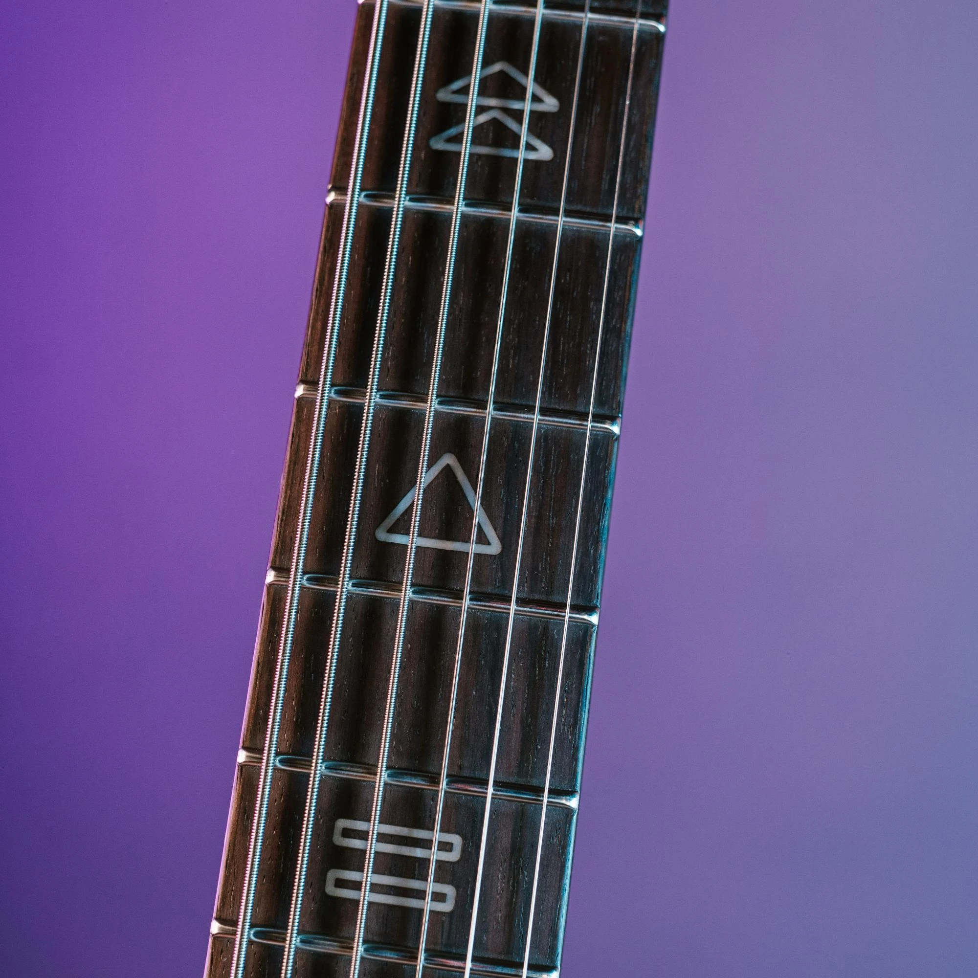 PRS SE Ed Sheeran Hollowbody I Piezo Baritone Electric Guitar in Cosmic Splash - 116657ES-Inlays.jpg