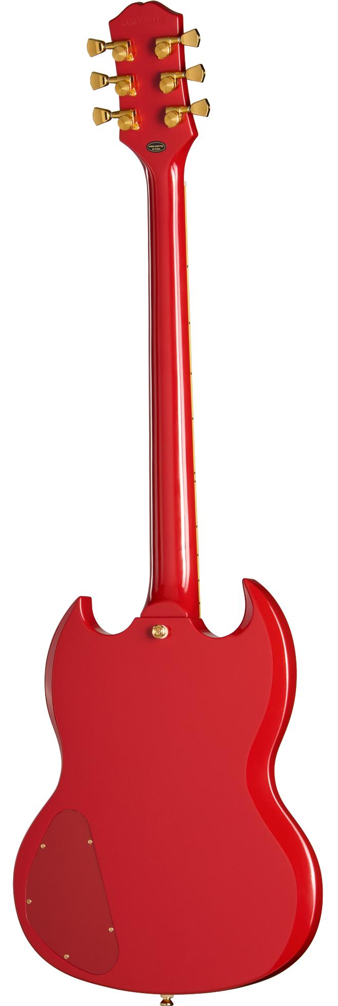 Epiphone Artist Fatoumata Diawara Signature SG Electric Guitar in Ember Red - EIFDSGMGH1-Back.jpg