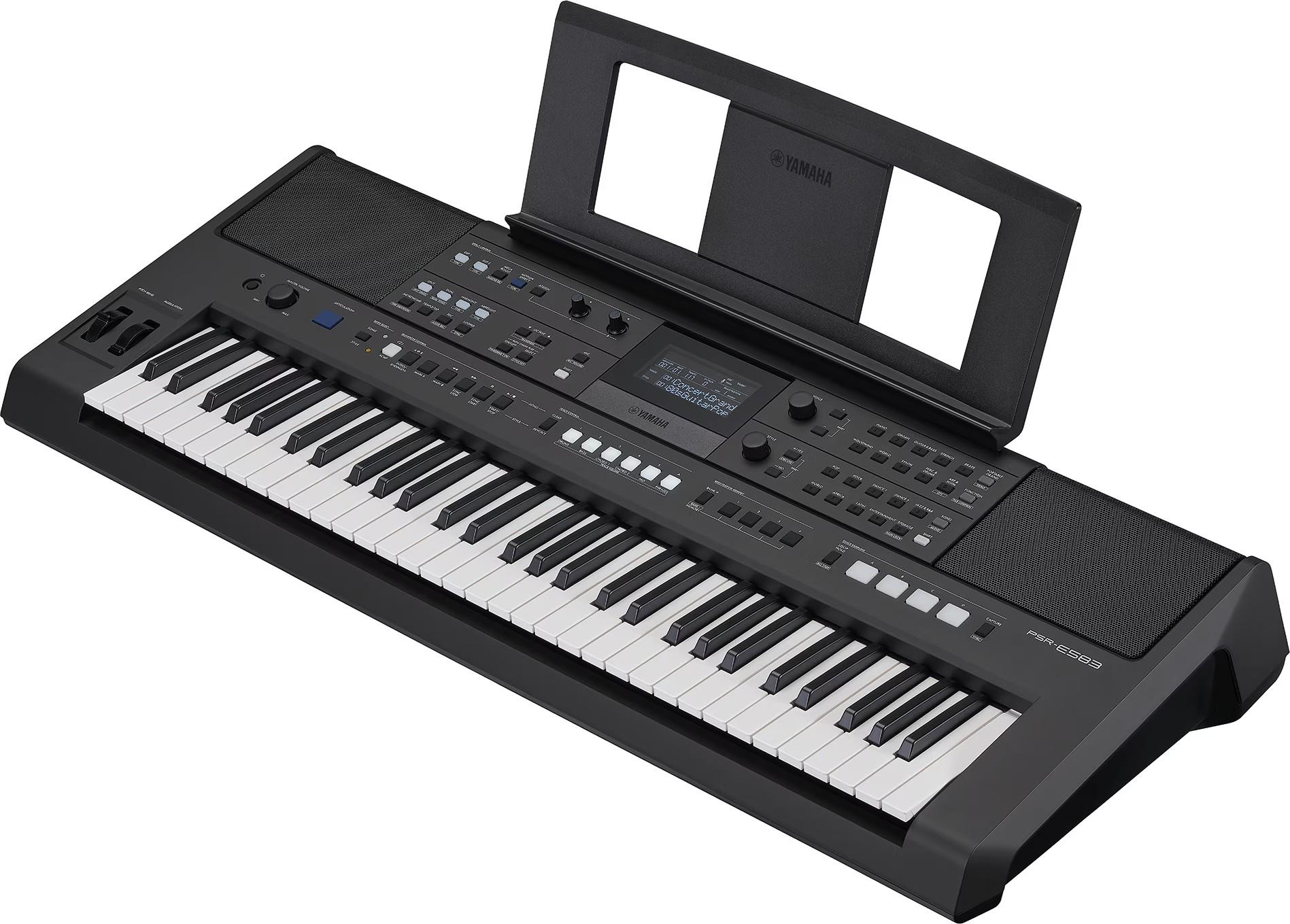 Yamaha PSR-E583 61 Key Portable Keyboard - PSRE583_3.jpg