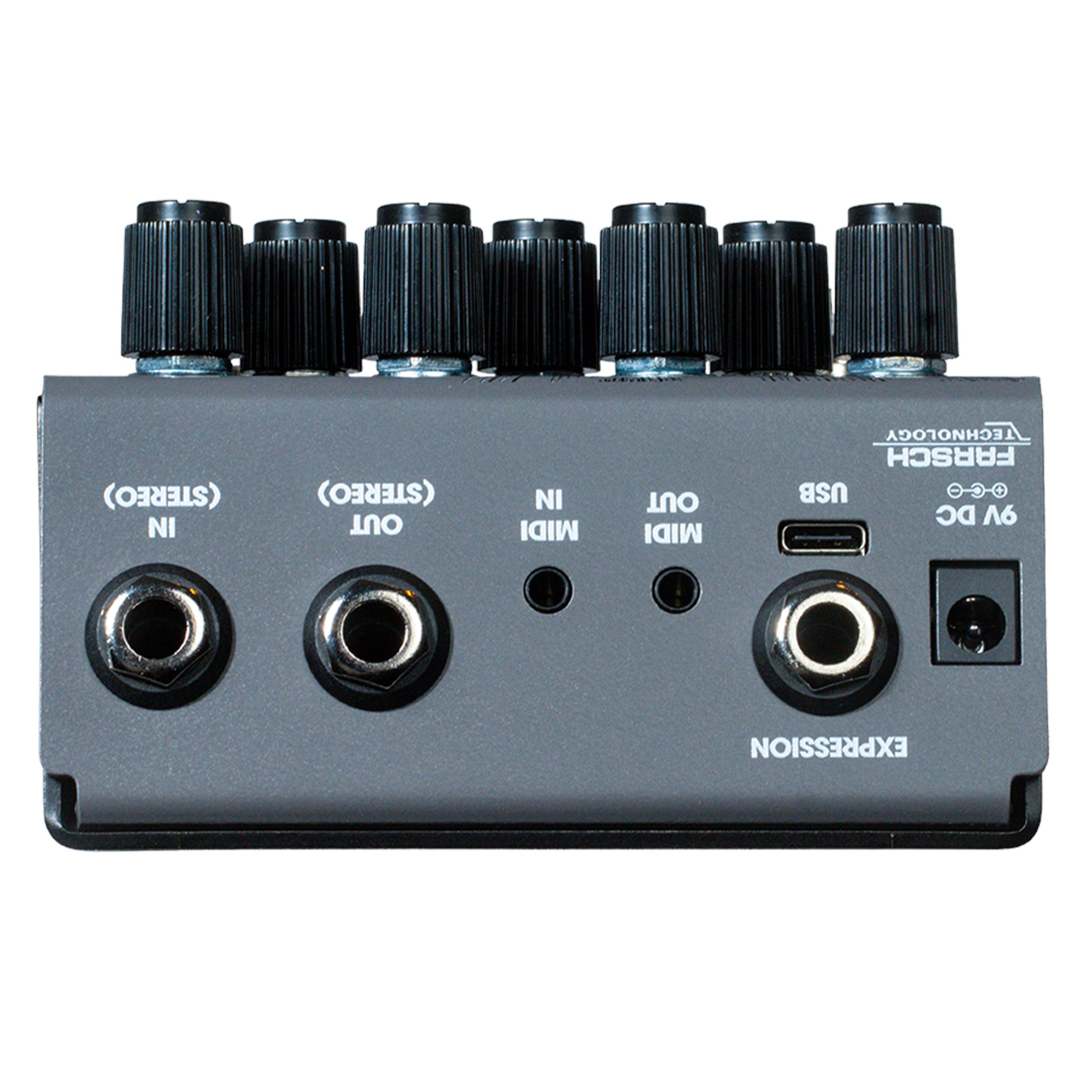 Old Blood Noise Endeavors Parting Glitch Delay/Reverb Crushing Modulation Pedal in Stone - OBN-PARTINGS-Back.jpg