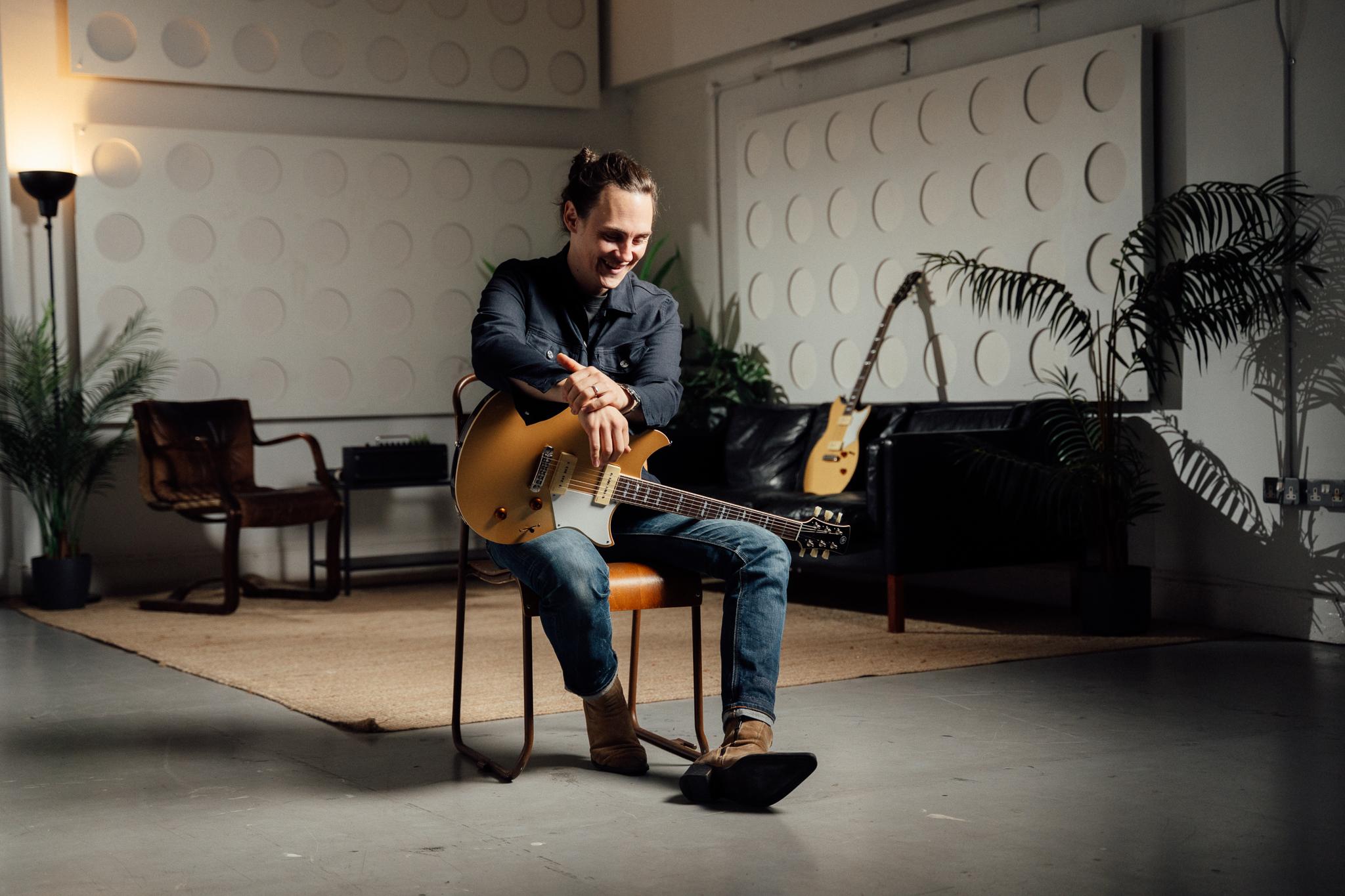 Yamaha Revstar Chris Buck RS02CB Electric Guitar in Honey Gold - RS02CB LS 3.jpg