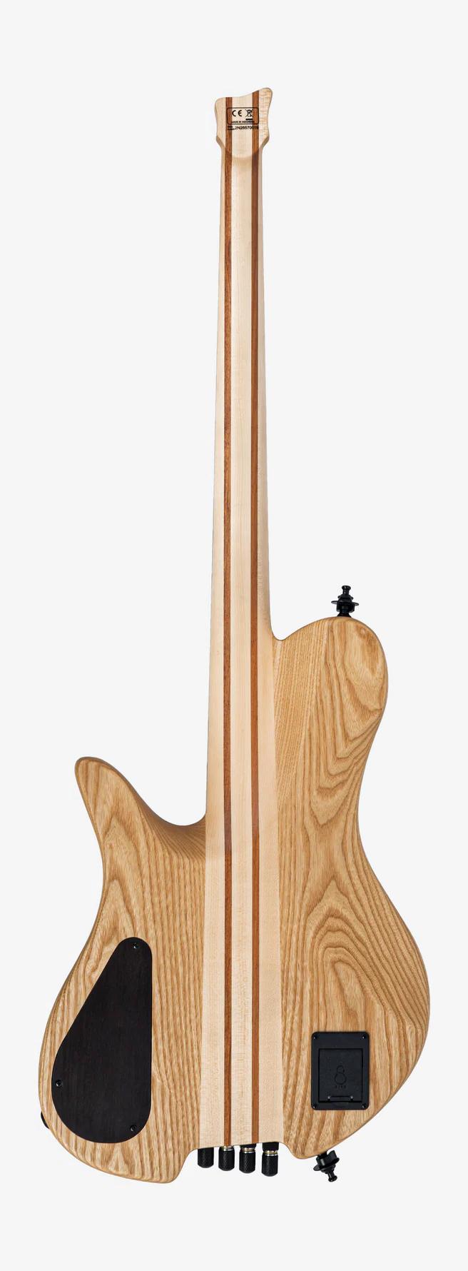 Sire F10 Dx 4 Headless Bass Guitar in Natural Spalted Maple Top - F10DX4HNT-3.jpg