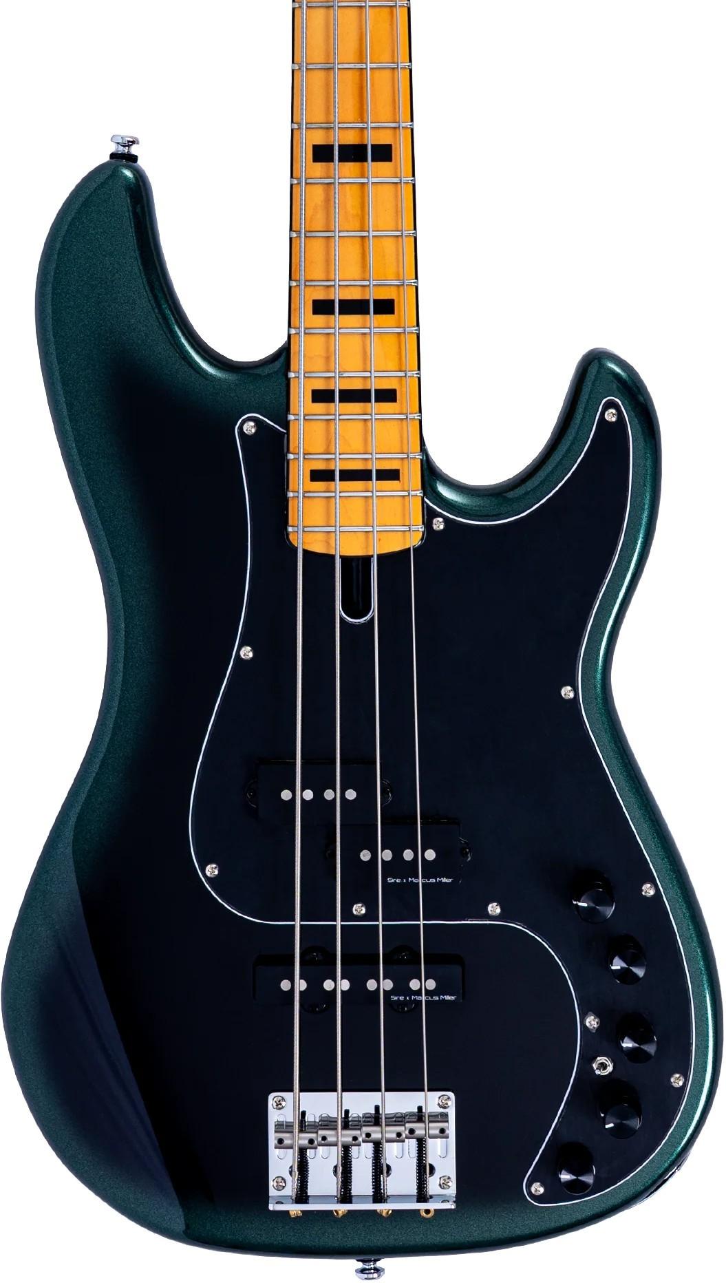 Sire P7 Alder 4 New Gen Bass Guitar in Dark Forest - Andertons